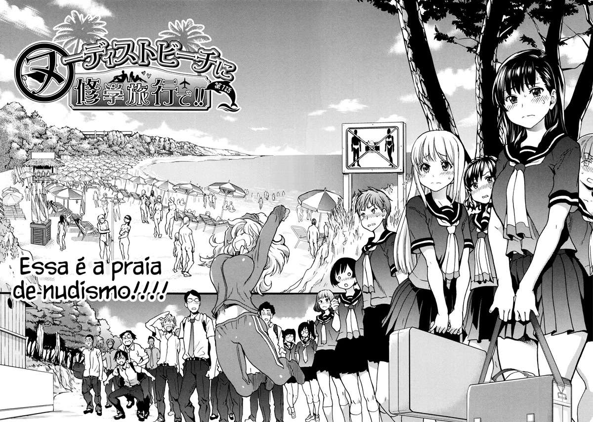 Viagem Escolar Para a Praia de Nudismo!! - Foto 7