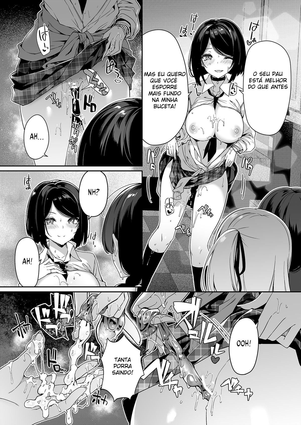 Uma História Sobre Um Casal Introvertido Fazendo Treinamento Sexual Com Garotas Extrovertidas e Desinibidas. - Foto 26