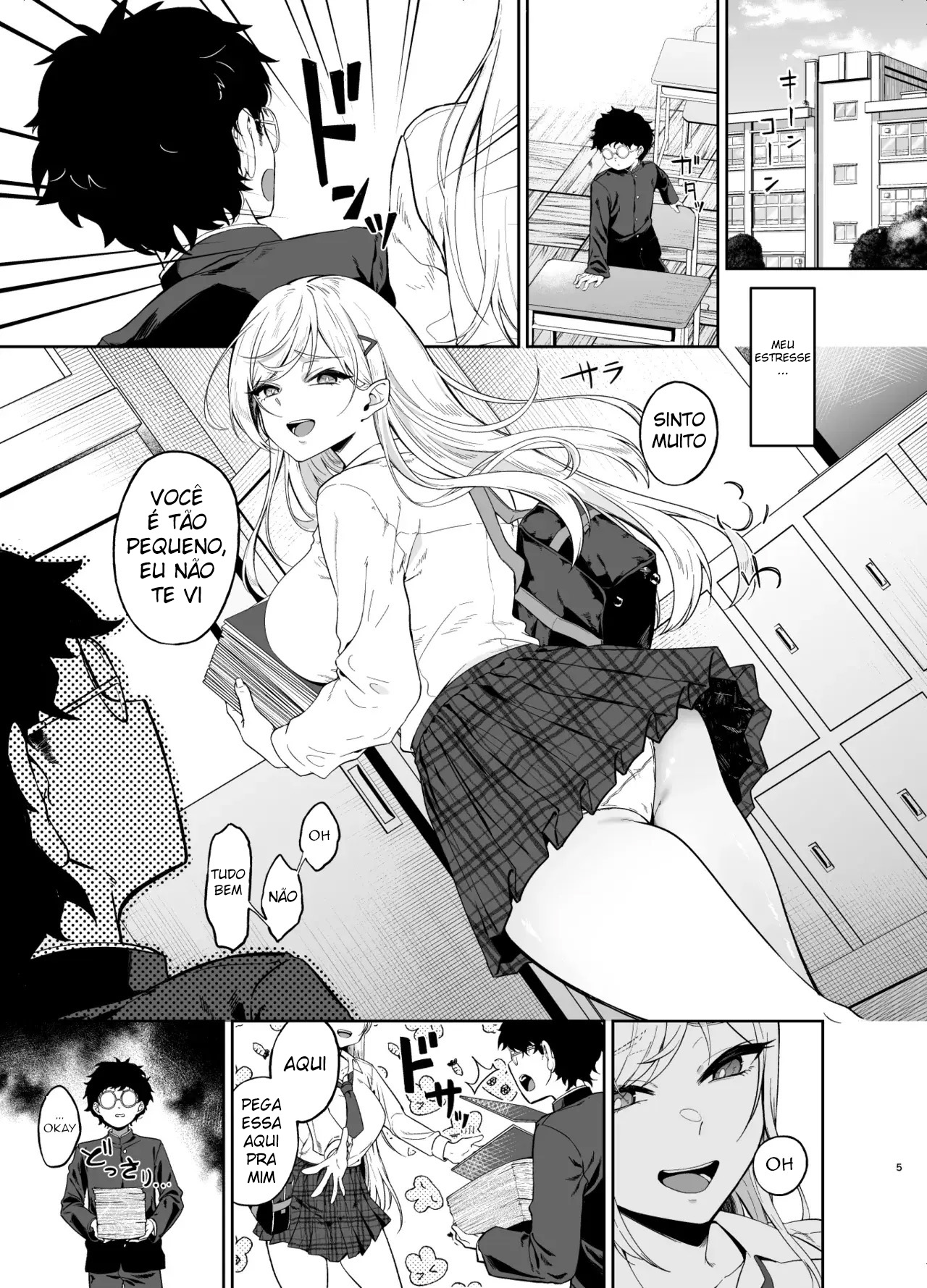 A História de Uma Gyaru Que Se Torna Minha Escrava - Foto 4