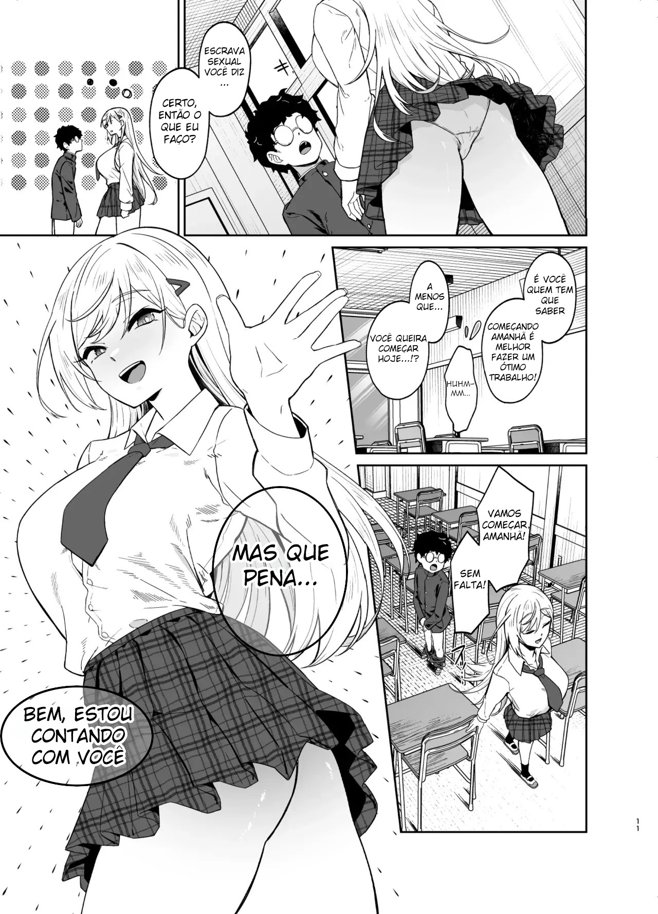 A História de Uma Gyaru Que Se Torna Minha Escrava - Foto 10