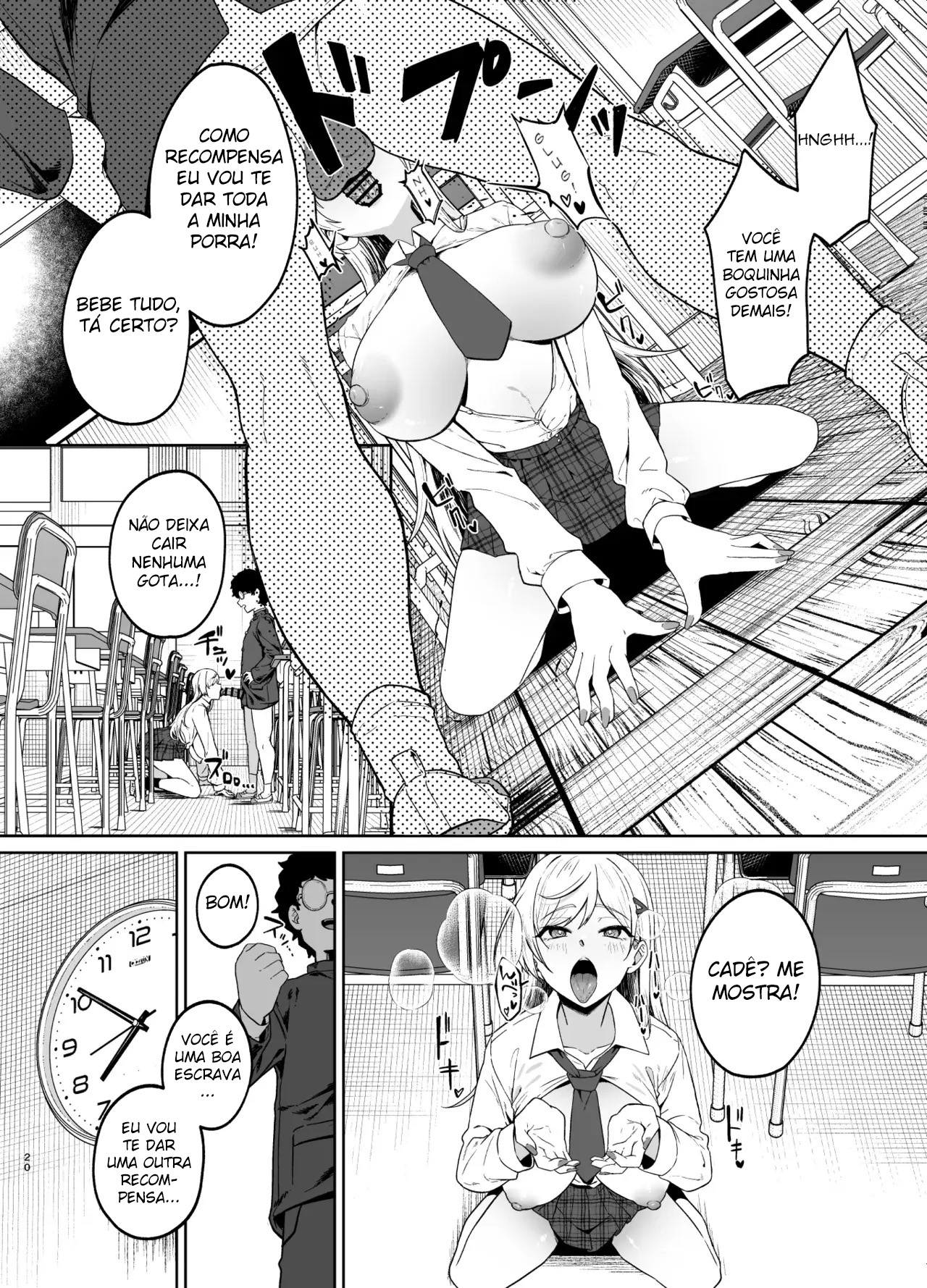 A História de Uma Gyaru Que Se Torna Minha Escrava - Foto 19