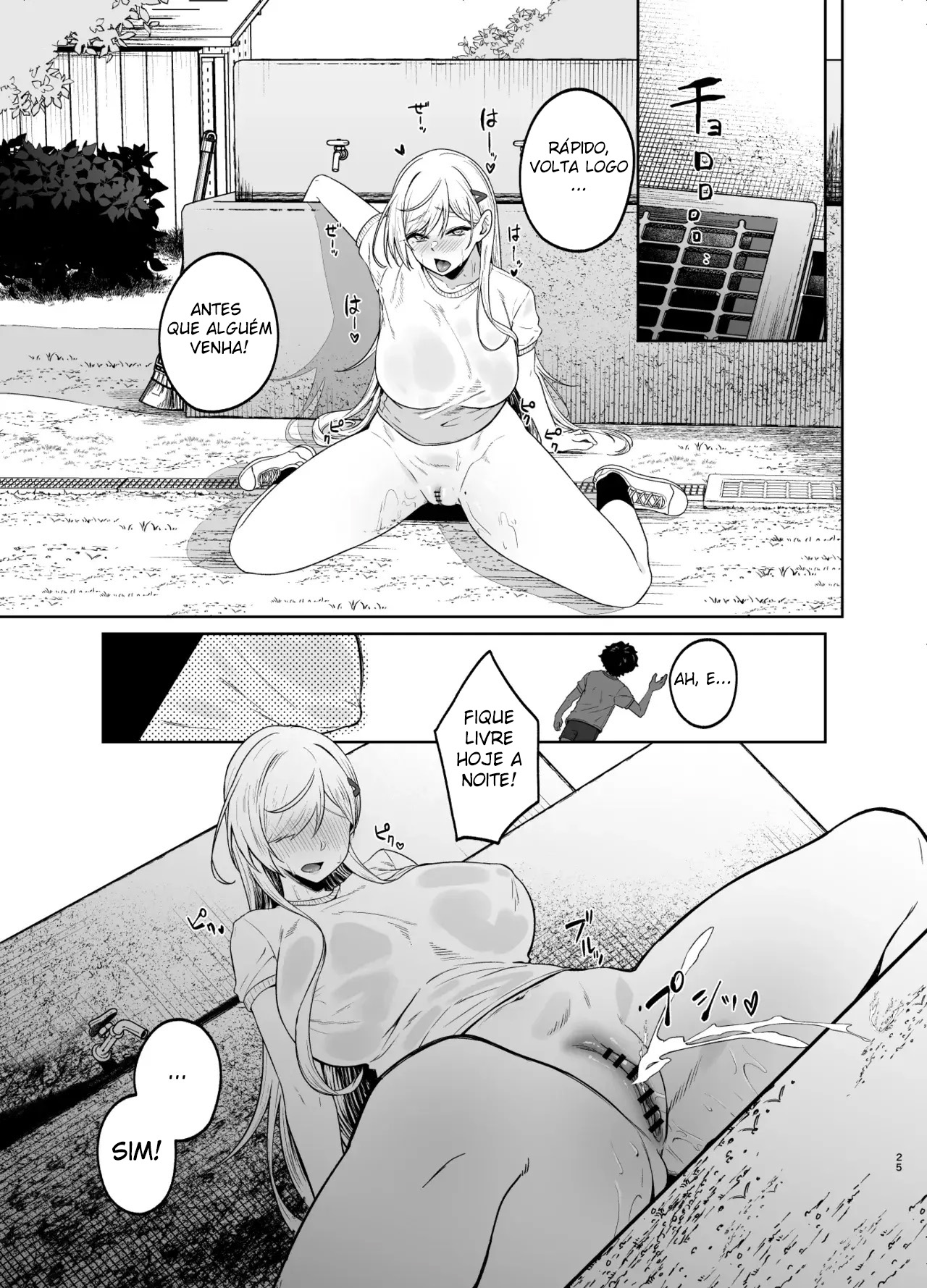 A História de Uma Gyaru Que Se Torna Minha Escrava - Foto 24