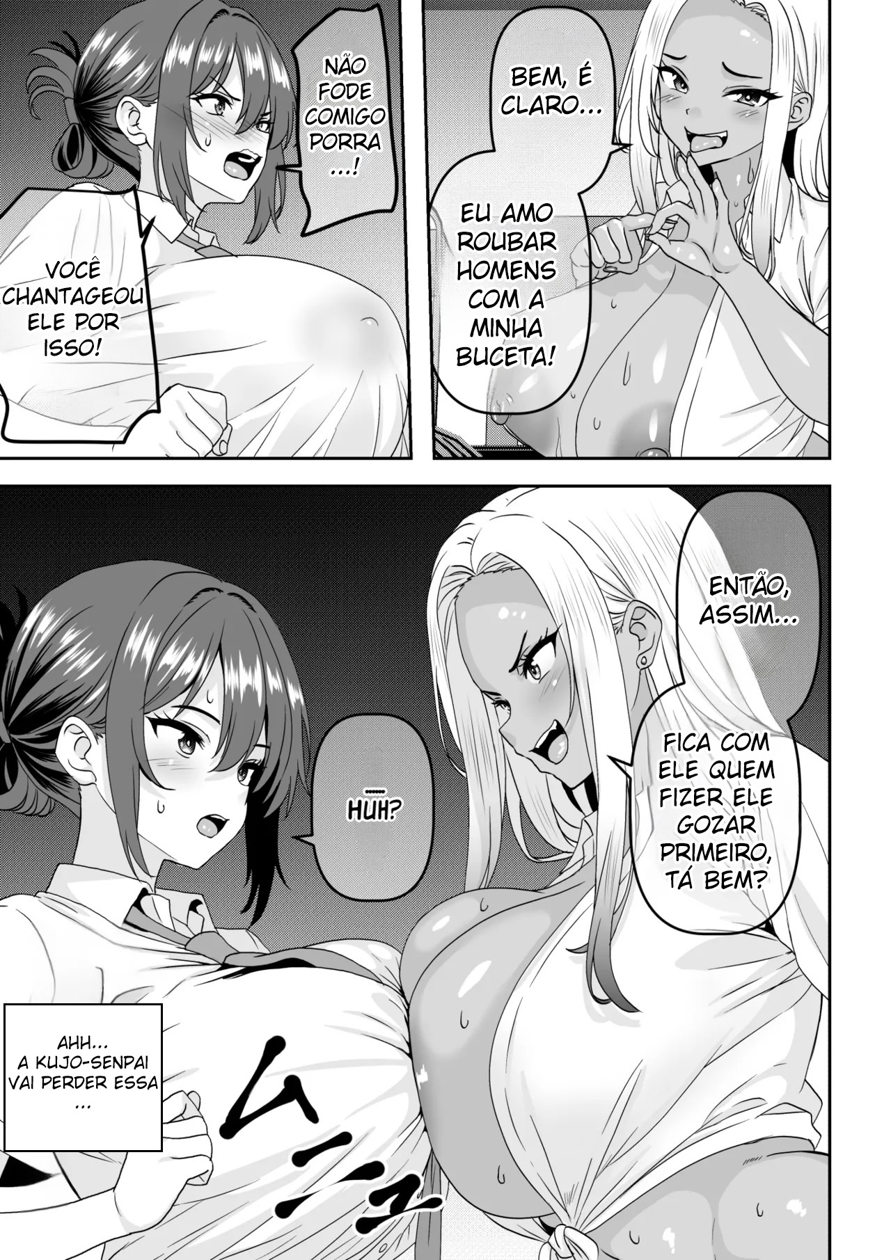 A Senpai Convencida do Tipo Princesa Acaba Sendo Talaricada e Tem O Mental Destruido Pela Himeno-Senpai - Foto 22