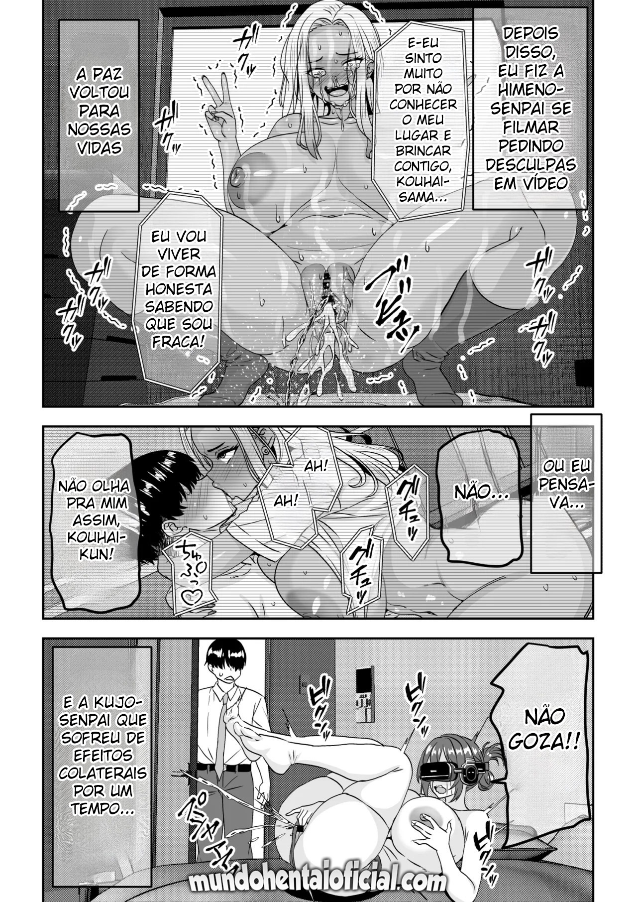 A Senpai Convencida do Tipo Princesa Acaba Sendo Talaricada e Tem O Mental Destruido Pela Himeno-Senpai - Foto 35
