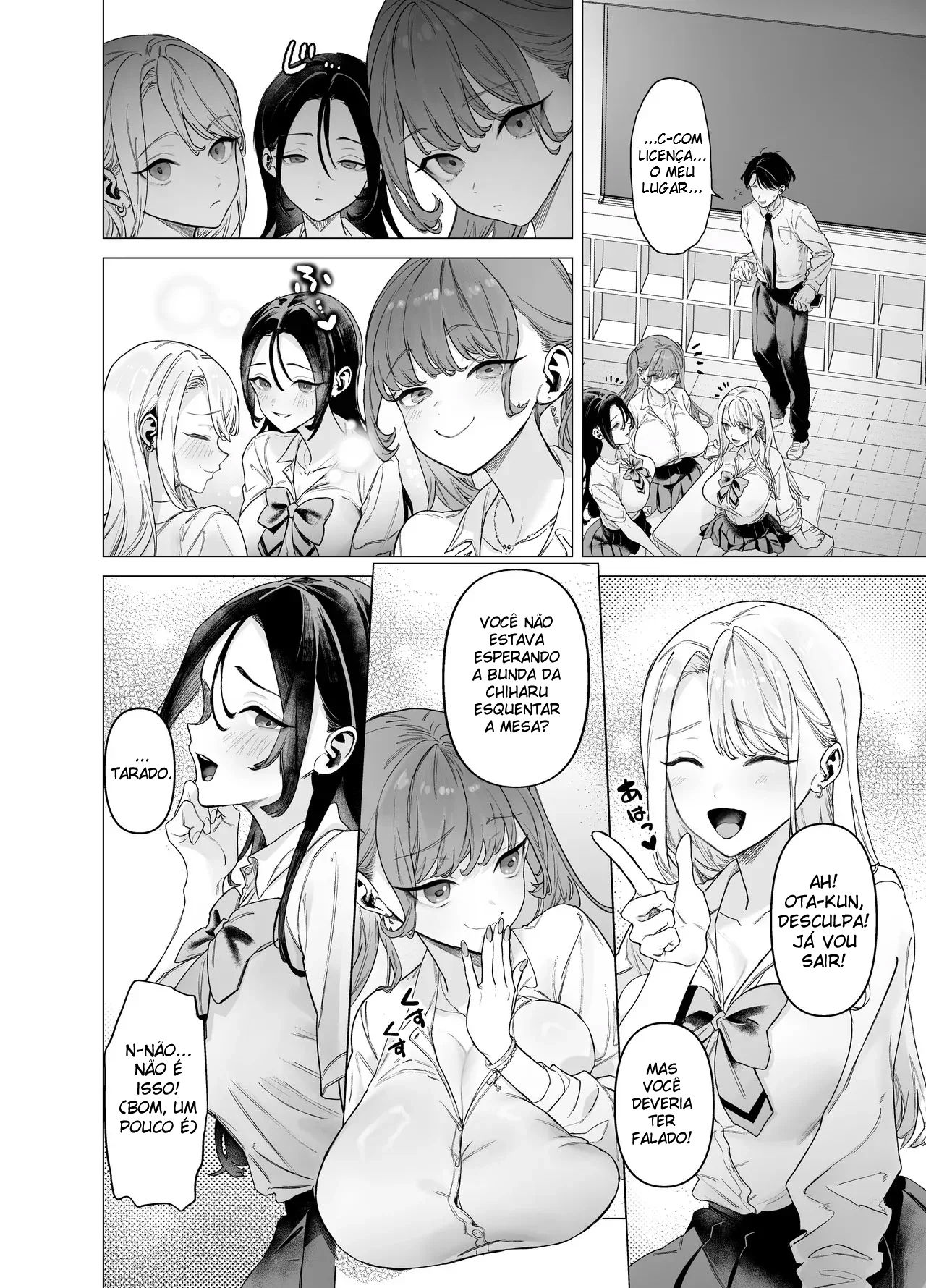A Gyaru Marrenta Que Não Resiste a um Pau Grande e o Otaku Dotado - Foto 3