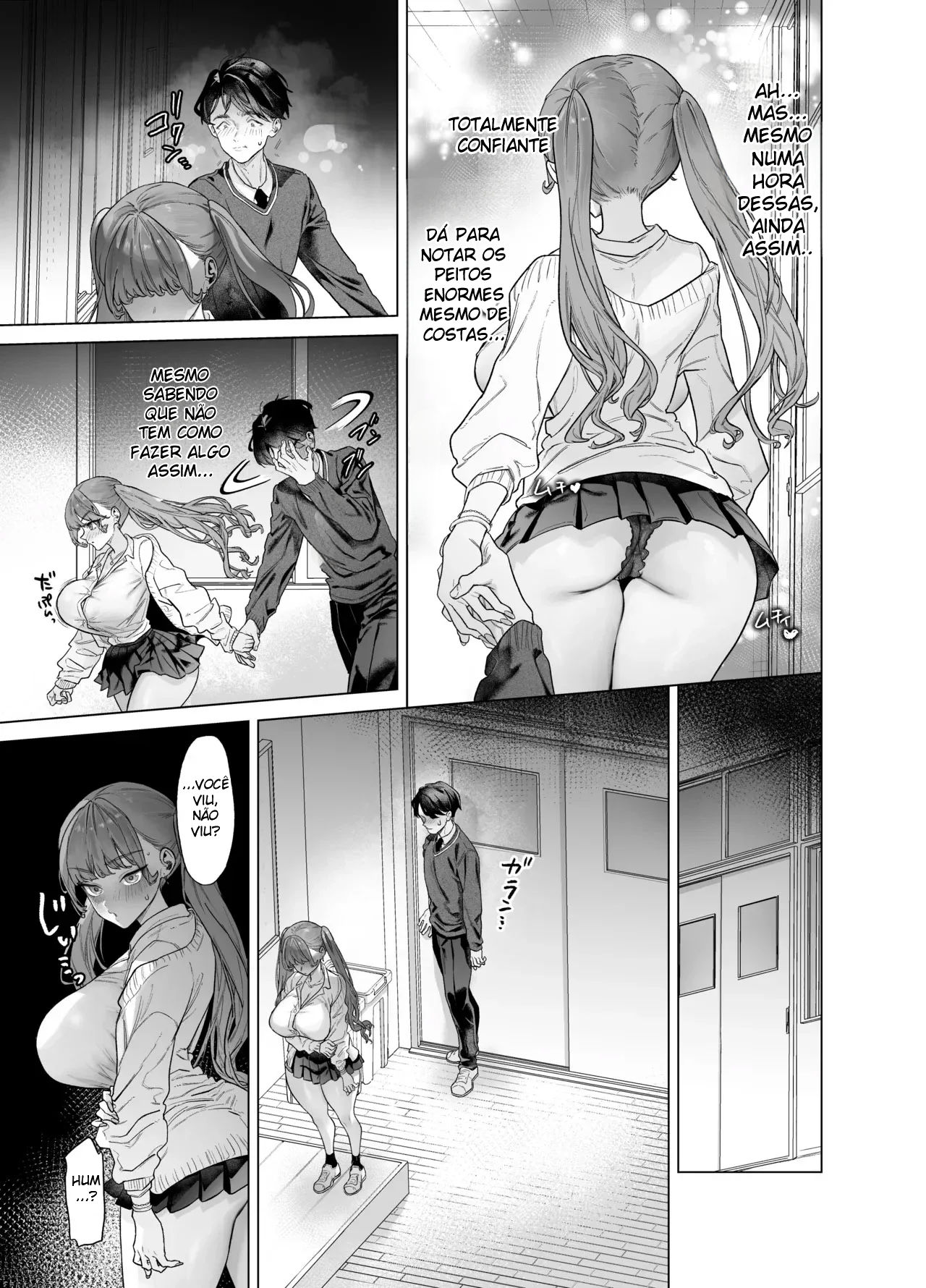 A Gyaru Marrenta Que Não Resiste a um Pau Grande e o Otaku Dotado - Foto 16