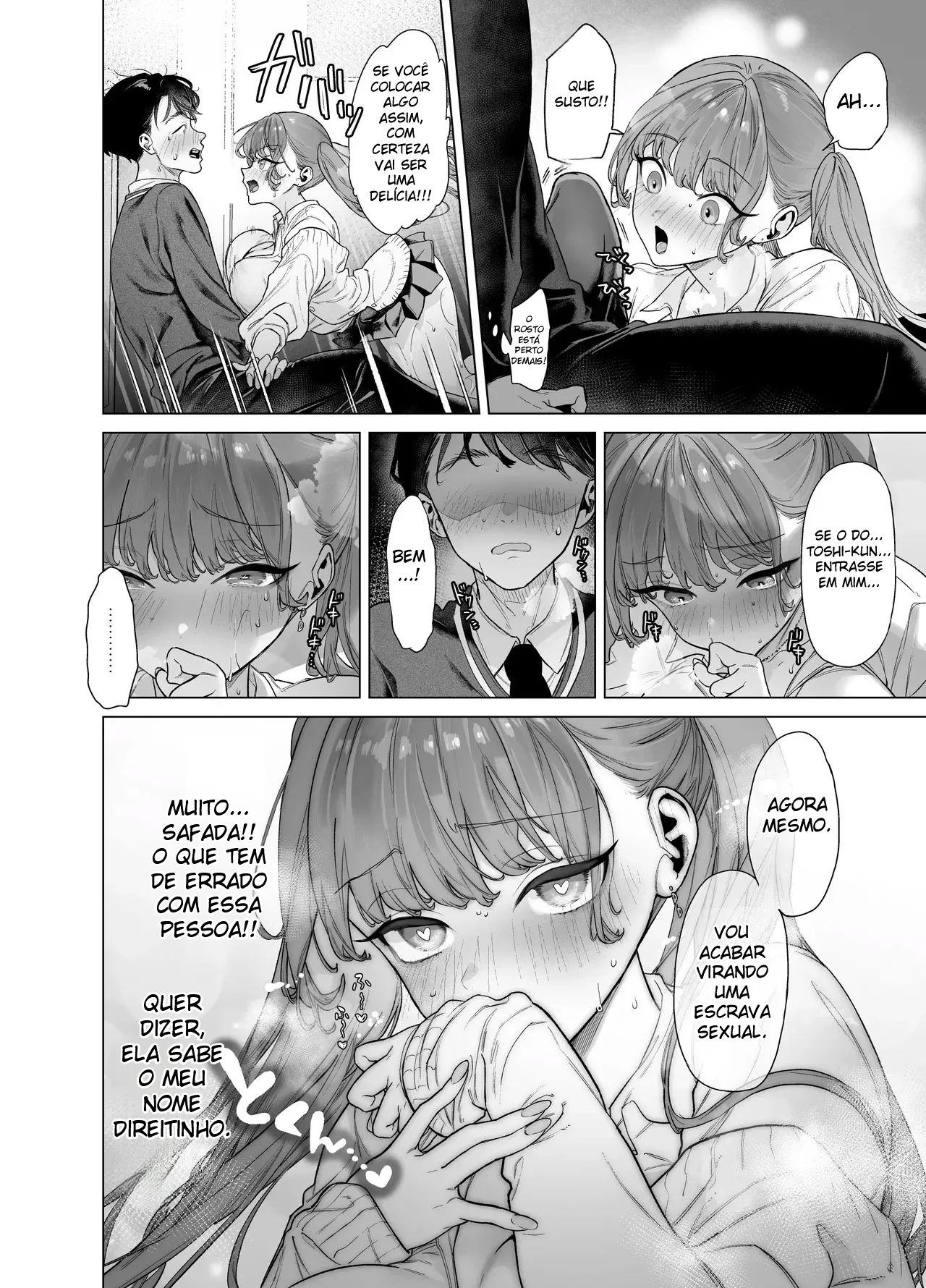A Gyaru Marrenta Que Não Resiste a um Pau Grande e o Otaku Dotado - Foto 21