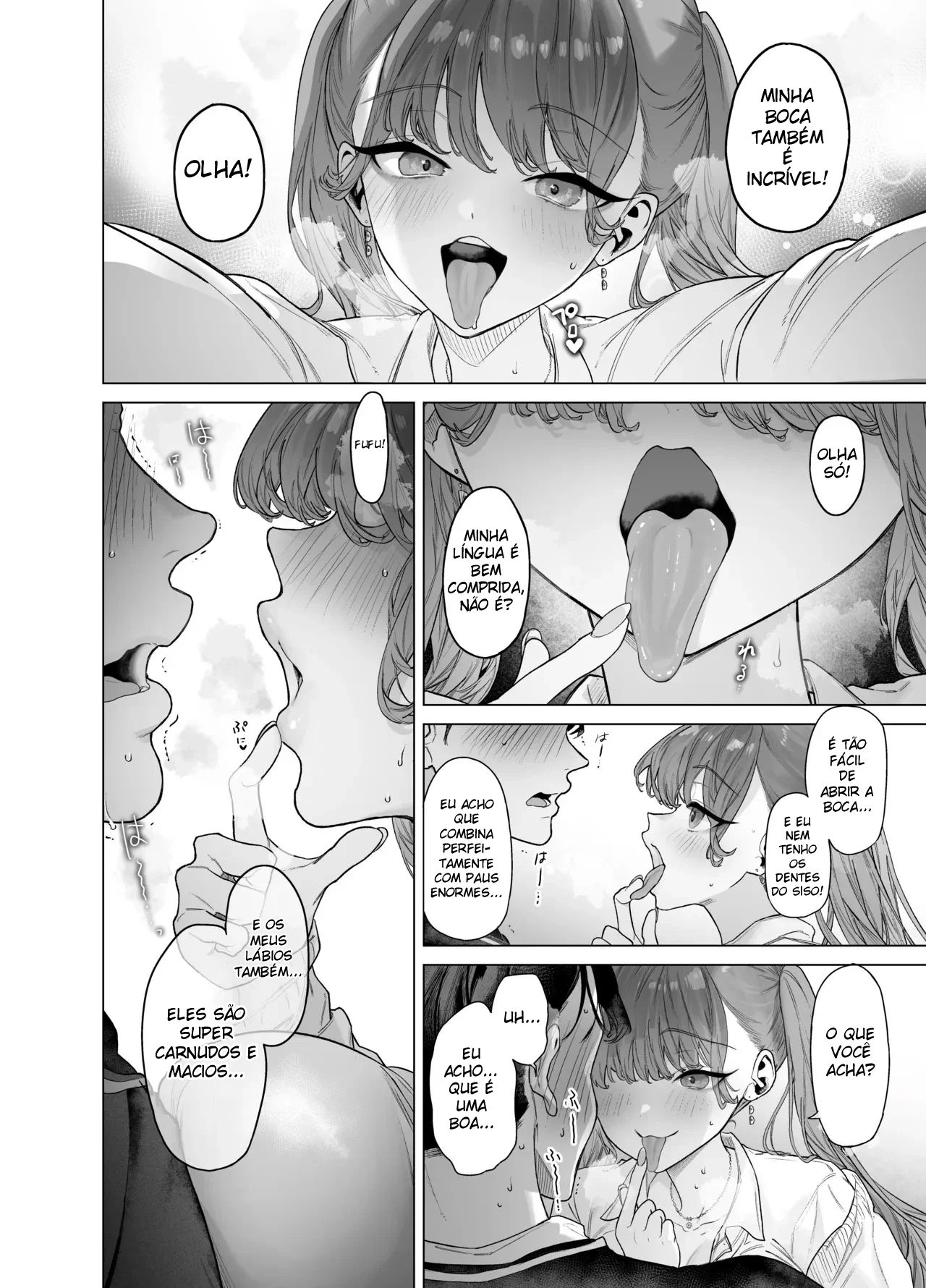 A Gyaru Marrenta Que Não Resiste a um Pau Grande e o Otaku Dotado - Foto 25