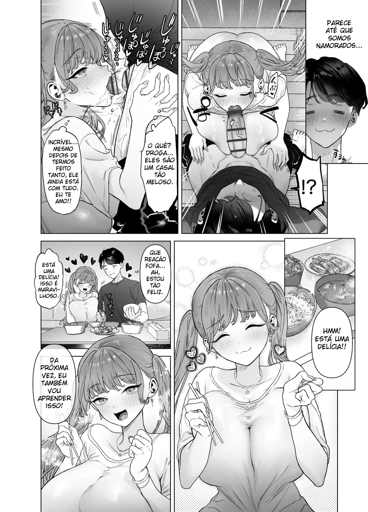 A Gyaru Marrenta Que Não Resiste a um Pau Grande e o Otaku Dotado - Foto 67