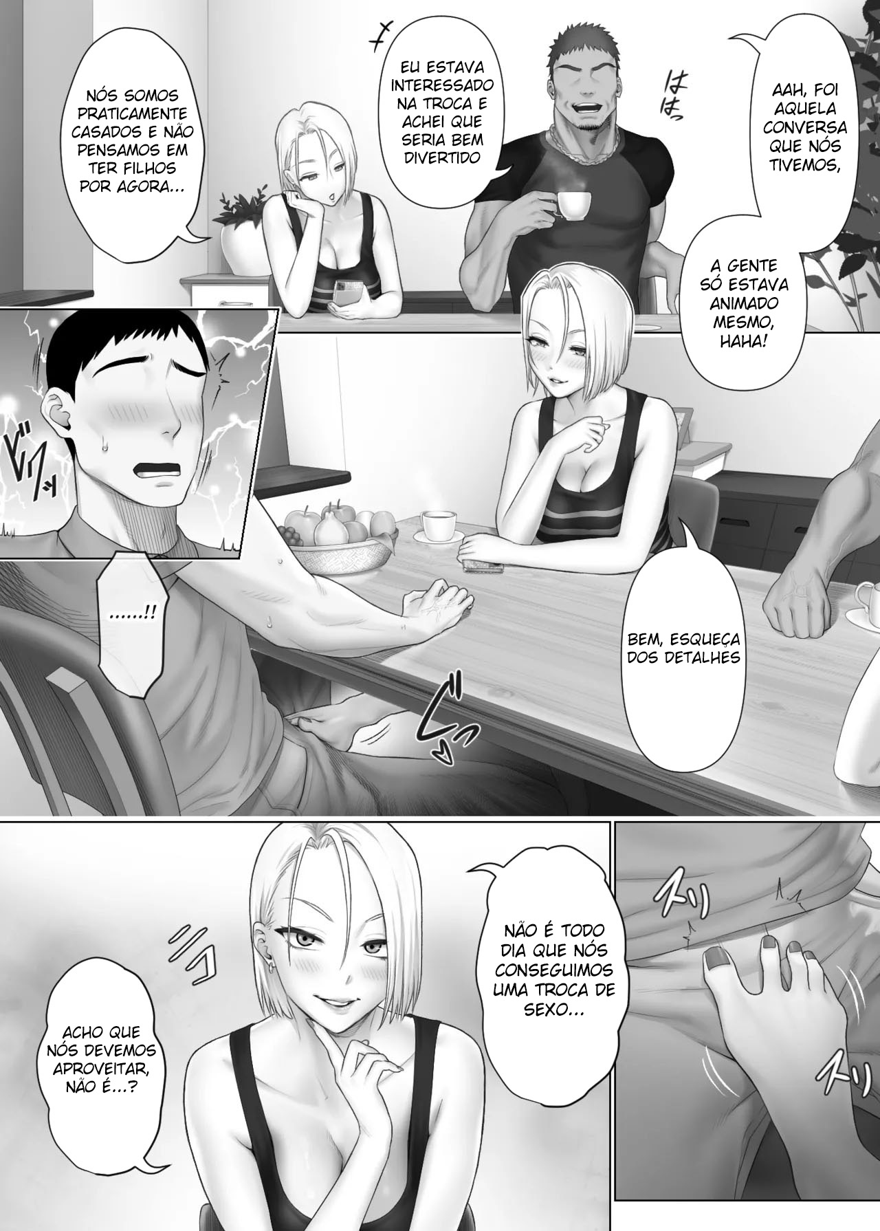 Troca de Casais Em Outro Nível ~ O Despertar Dos Fetiches do Marido ~ - Foto 18