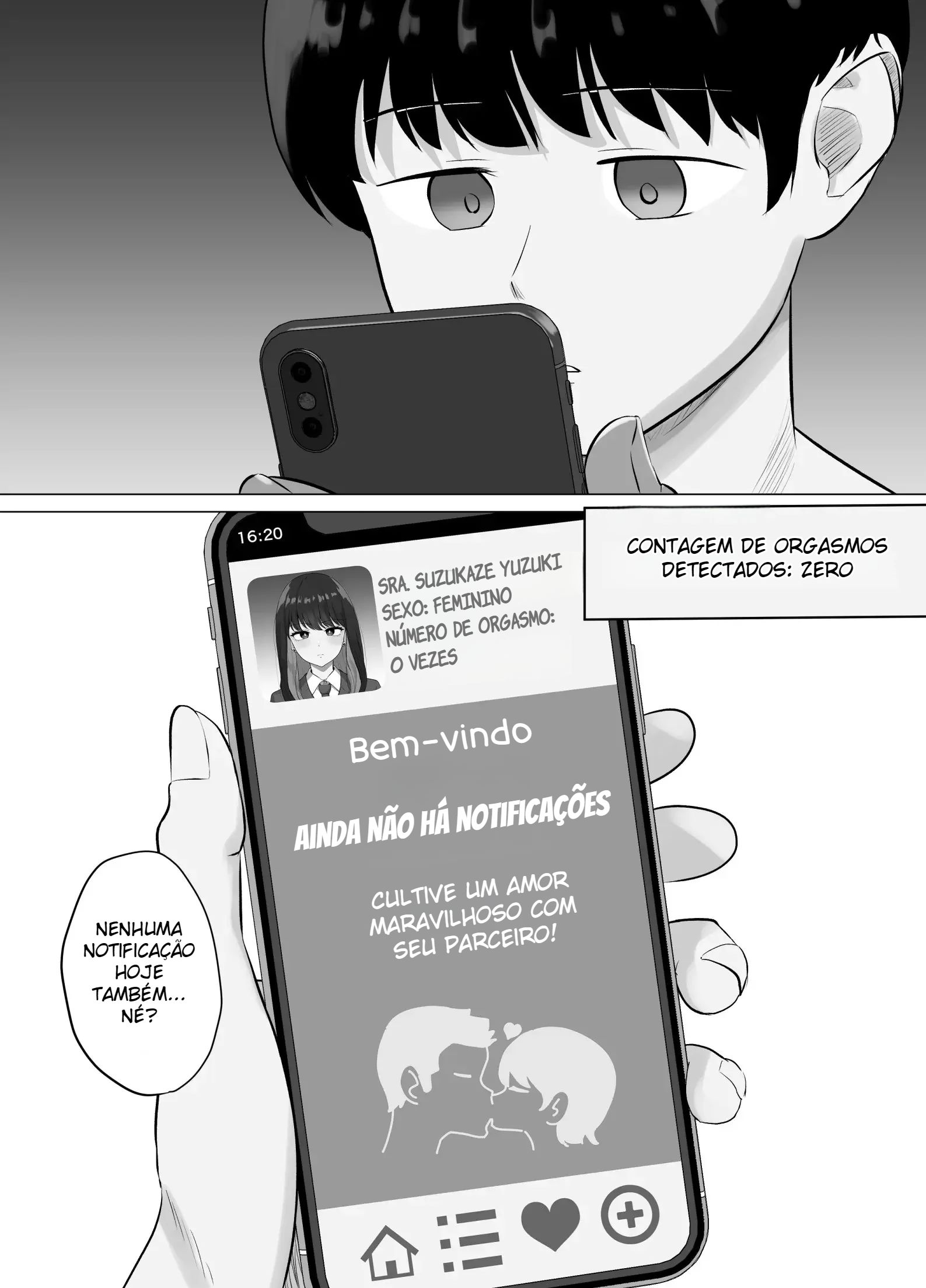 Aplicativo de Detecção de Orgasmos: Notificações Para O Corno Que Não Param de Apitar - Foto 9