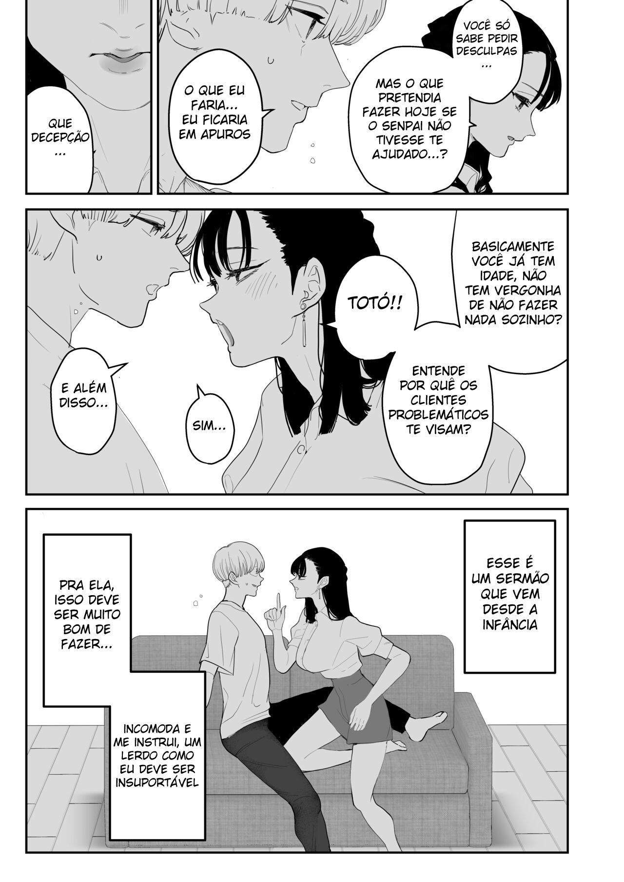 Eu Sou o Cachorro da Minha Amiga de Inf*** ~ Minha Amiga de Inf*** é a Cadela do Senpai - Foto 9