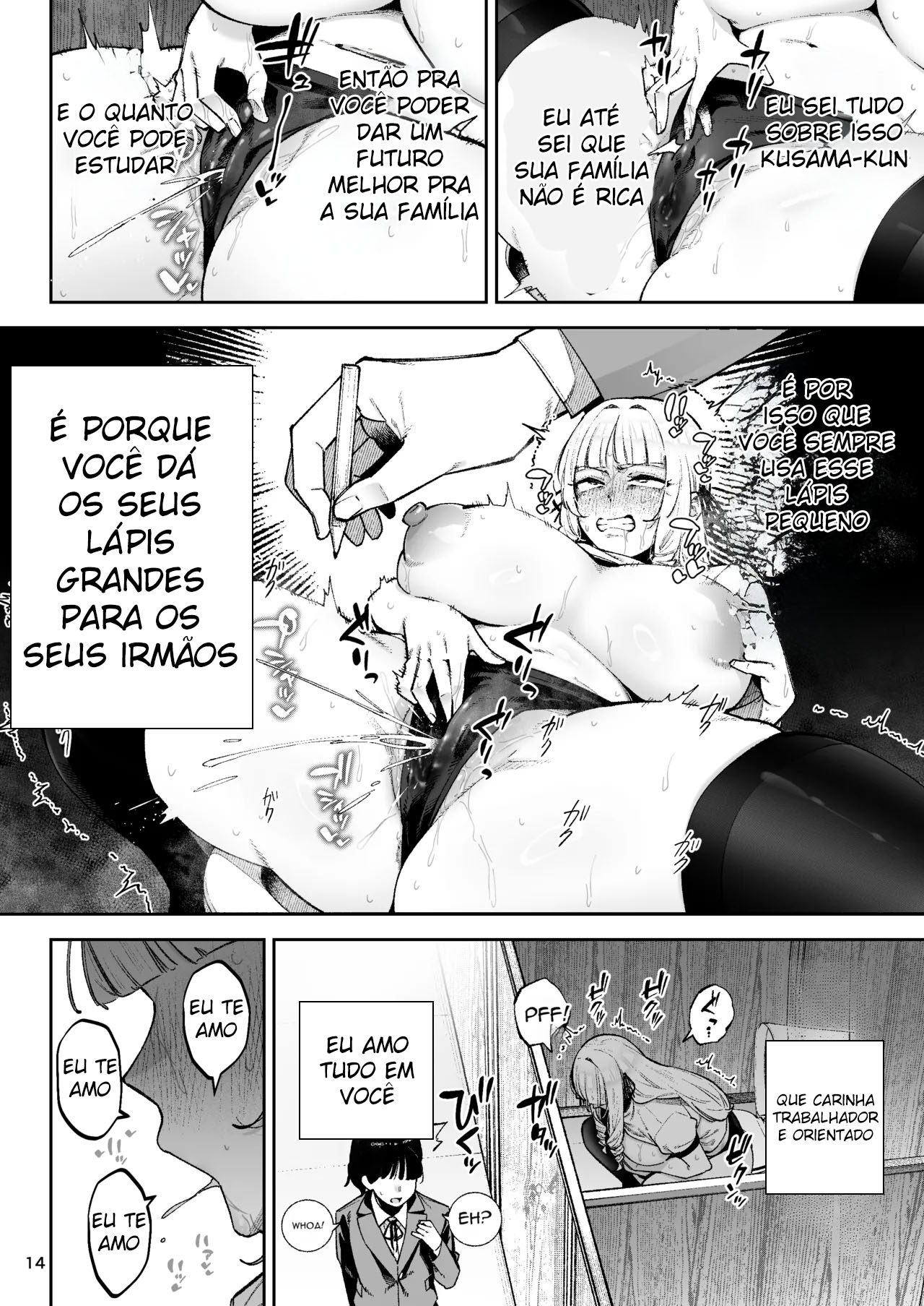 Vai Com Tudo, Sua Garota Rica Tarada! ~É Natural Que Uma Socialite Como Eu Faça O Que Quiser Com Um Plebeu Bem-Dotado!~ - Foto 15