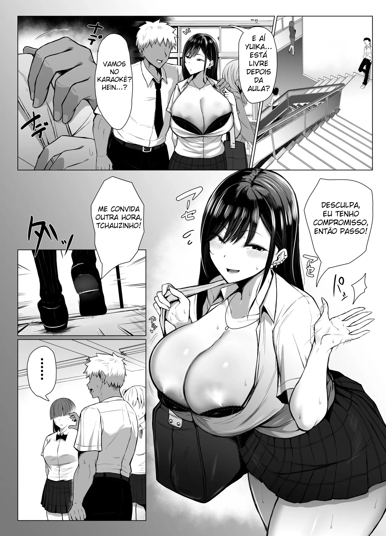Sexo de Compatibilidade Genética Perfeita Entre a Gyaru e o Otaku - Foto 16