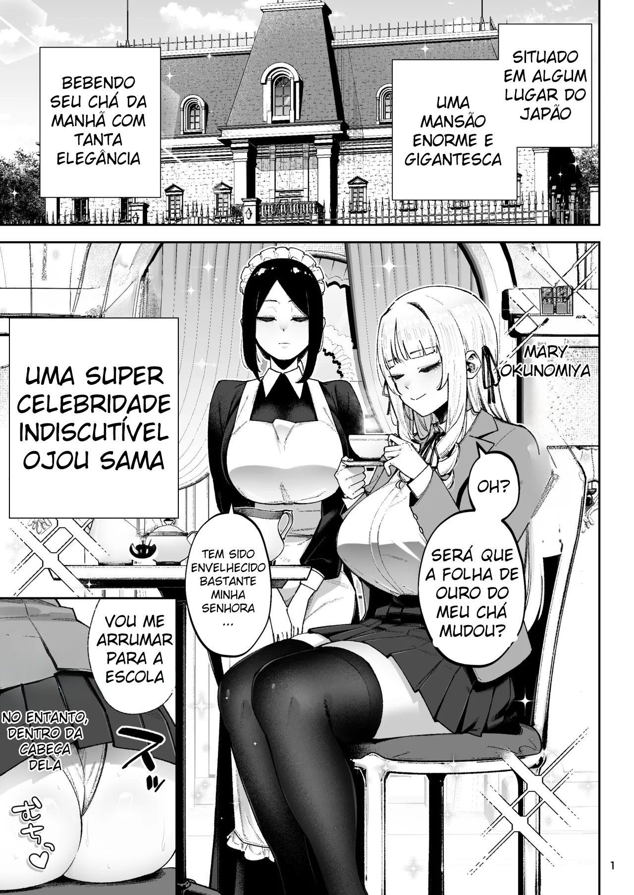 Vai Com Tudo, Sua Garota Rica Tarada! ~É Natural Que Uma Socialite Como Eu Faça O Que Quiser Com Um Plebeu Bem-Dotado!~ - Foto 2