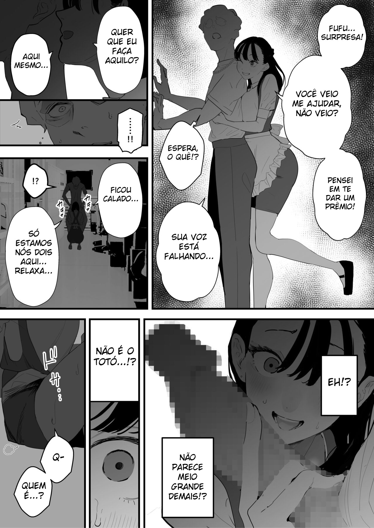 Eu Sou o Cachorro da Minha Amiga de Inf*** ~ Minha Amiga de Inf*** é a Cadela do Senpai - Foto 19