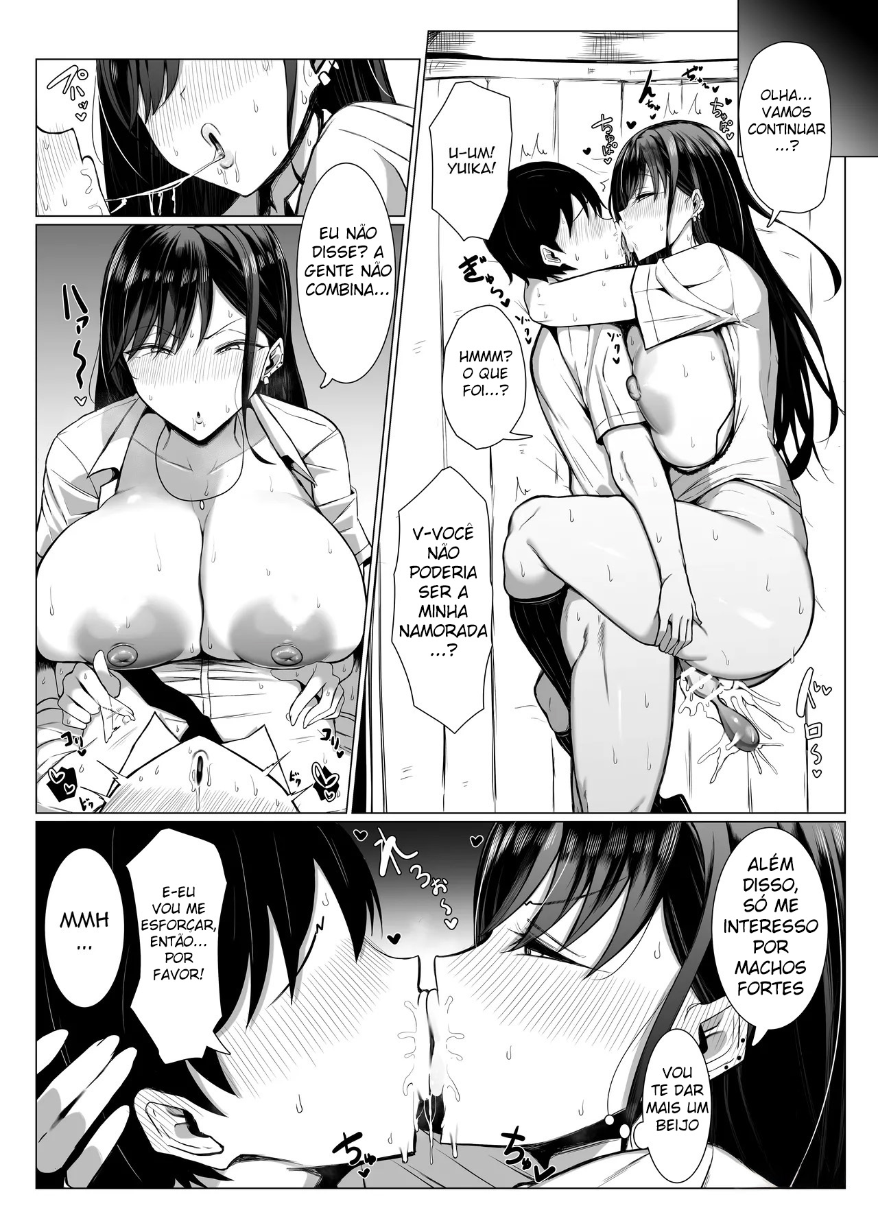 Sexo de Compatibilidade Genética Perfeita Entre a Gyaru e o Otaku - Foto 20