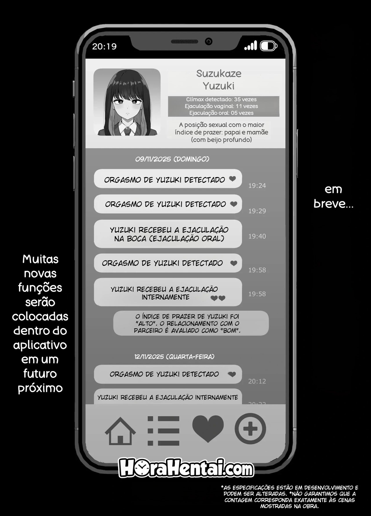 Aplicativo de Detecção de Orgasmos: Notificações Para O Corno Que Não Param de Apitar - Foto 41