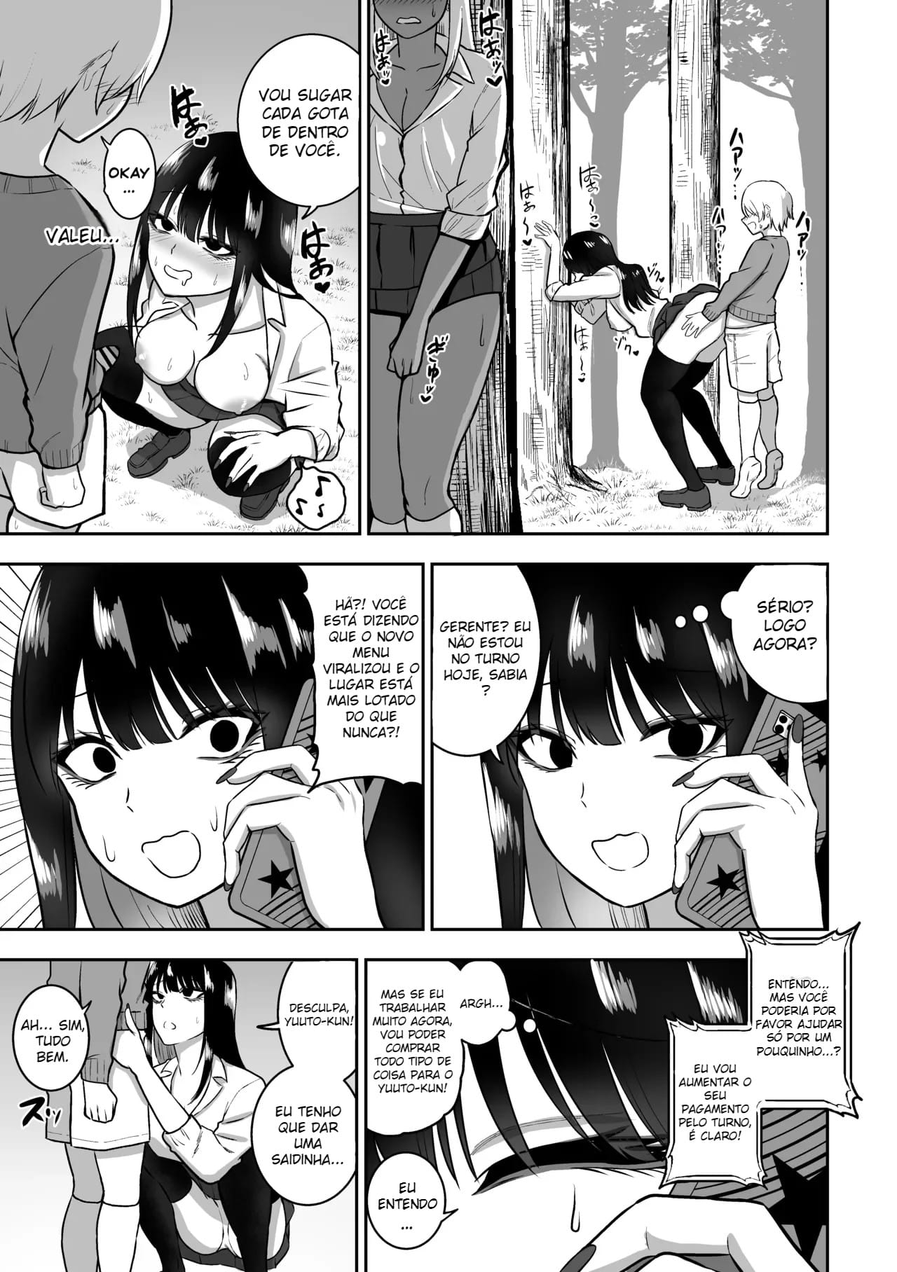 A História de Como Acabei Fazendo Muito Sexo Com Uma Onee-san 2 - Foto 10