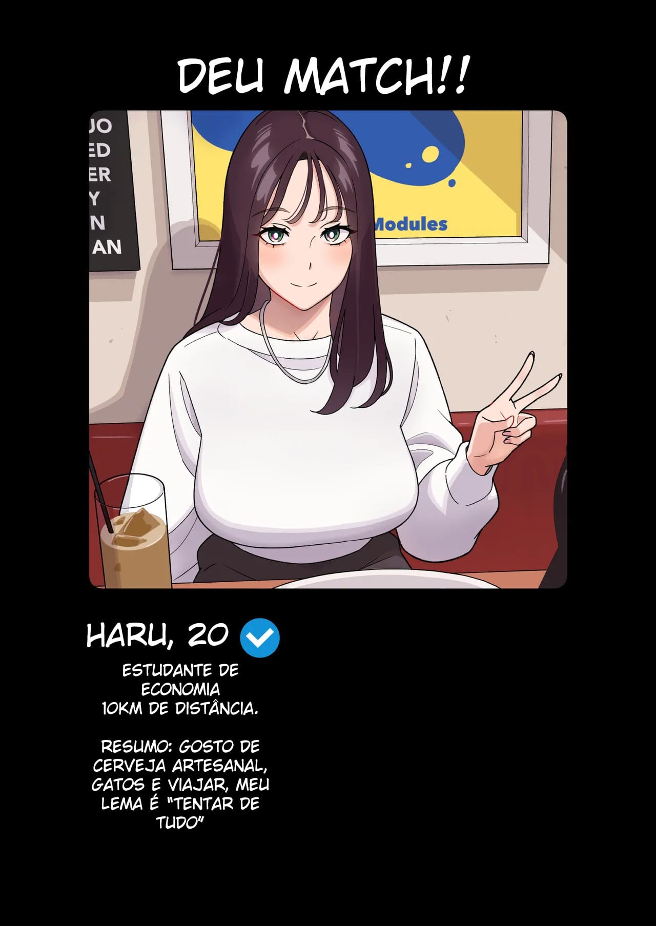 Relato da Minha Experiência Em Apps de Namoro ~ Tentei Macetar Com Tudo Uma Universitária Que Namora - Foto 2