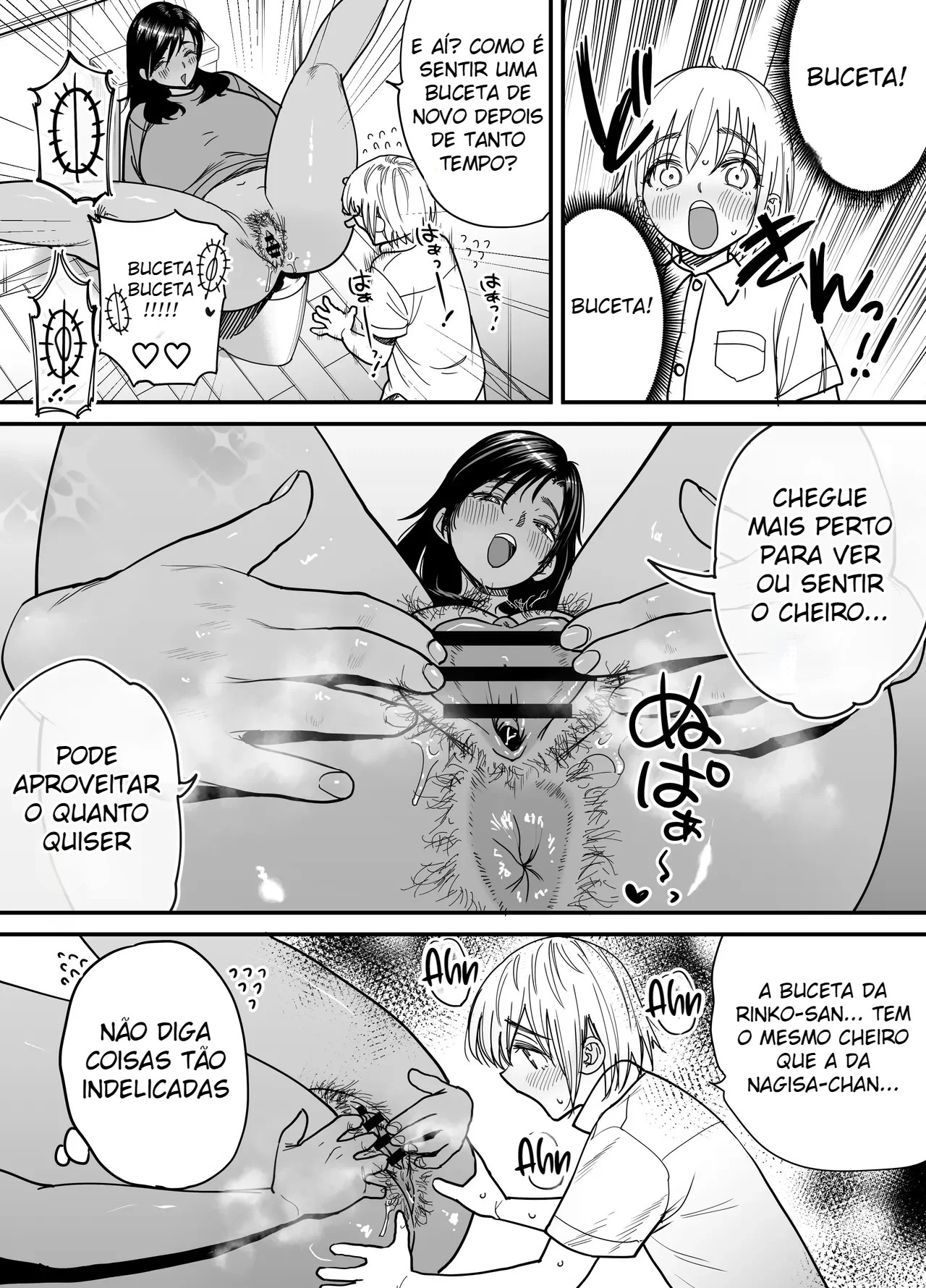 Verão Da Tomboy Morena 3 ~ Versão de Sexo Com a Mamãe Peluda Para Substituir a Nagisa-chan Que Está Grávida ~ - Foto 26