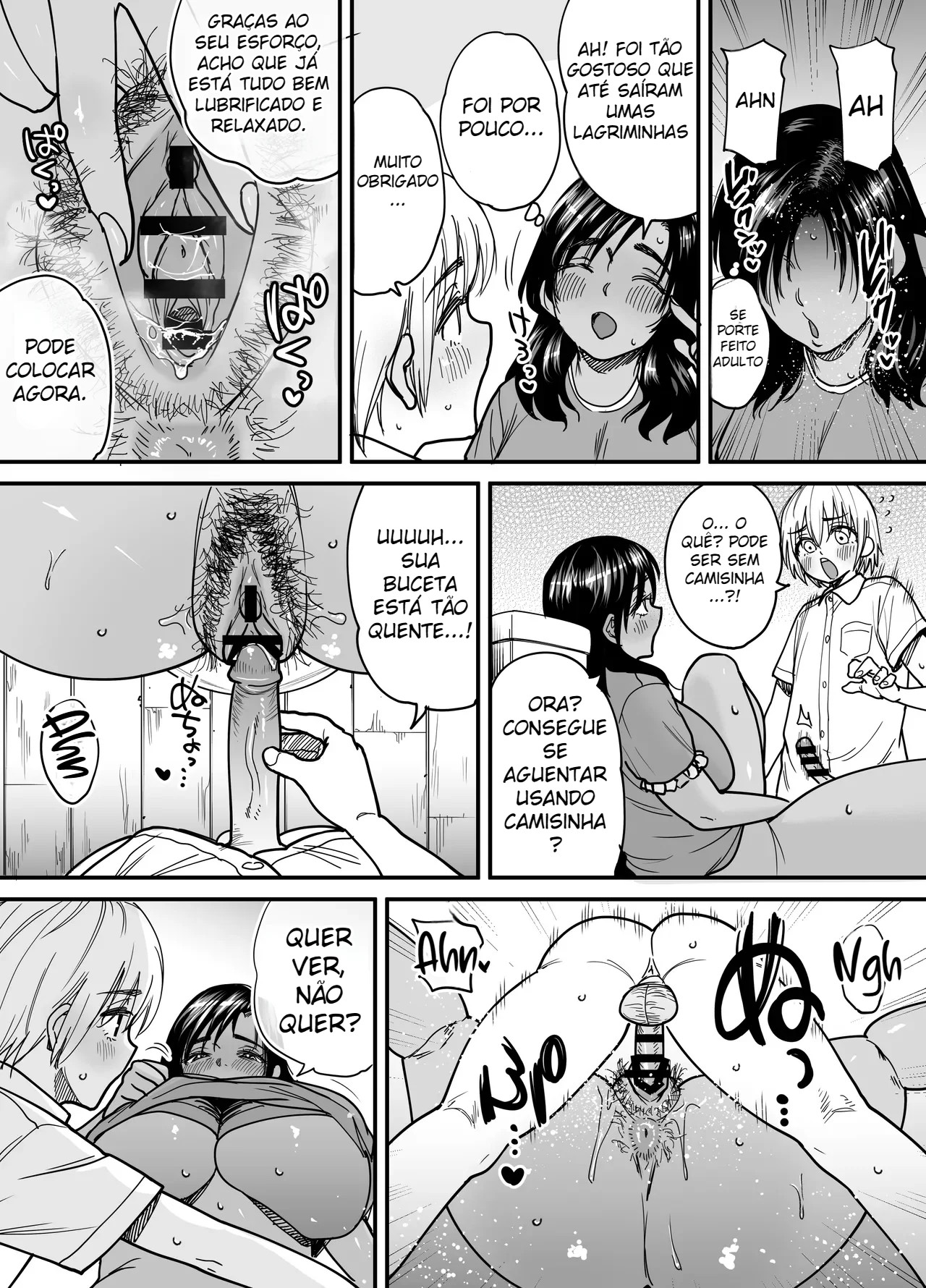 Verão Da Tomboy Morena 3 ~ Versão de Sexo Com a Mamãe Peluda Para Substituir a Nagisa-chan Que Está Grávida ~ - Foto 31
