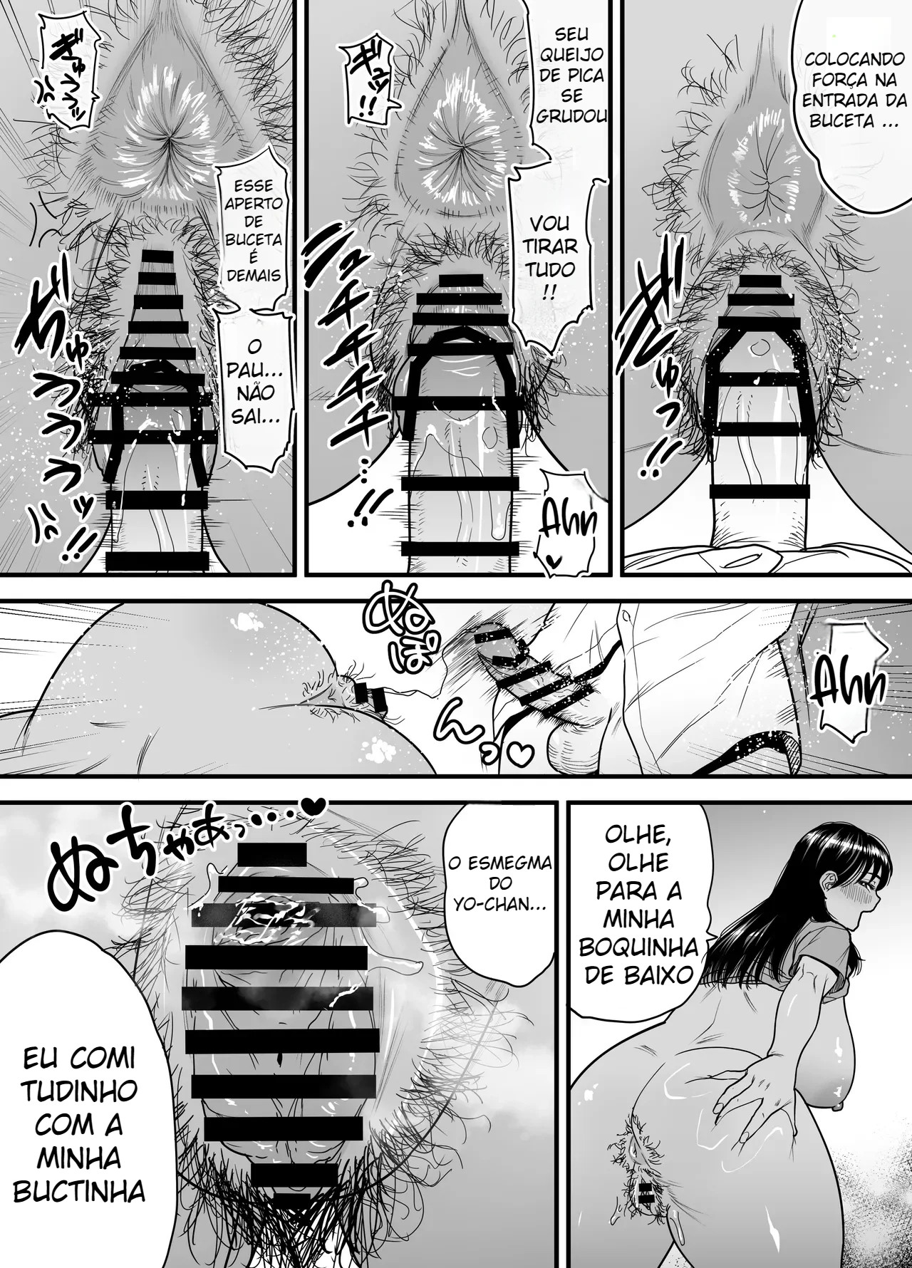 Verão Da Tomboy Morena 3 ~ Versão de Sexo Com a Mamãe Peluda Para Substituir a Nagisa-chan Que Está Grávida ~ - Foto 39