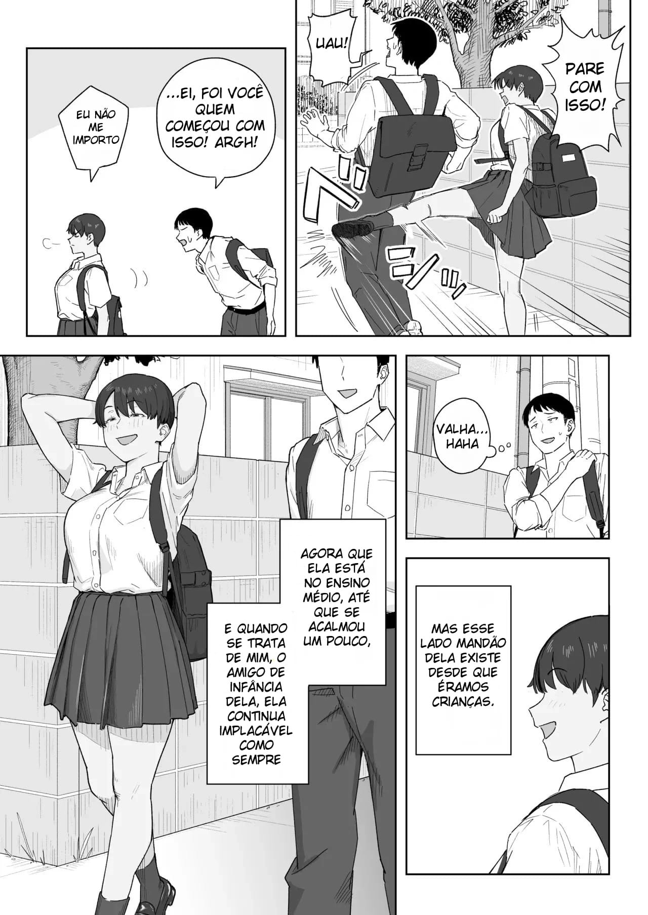 A Minha Amiga de Inf*** Tomboy Que Cresceu e Virou Um Mulherão - Foto 4