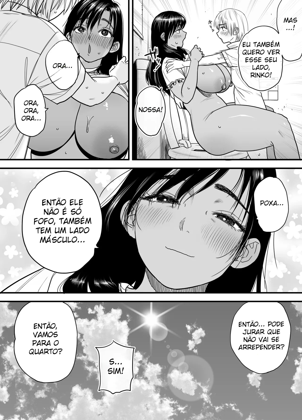Verão Da Tomboy Morena 3 ~ Versão de Sexo Com a Mamãe Peluda Para Substituir a Nagisa-chan Que Está Grávida ~ - Foto 43
