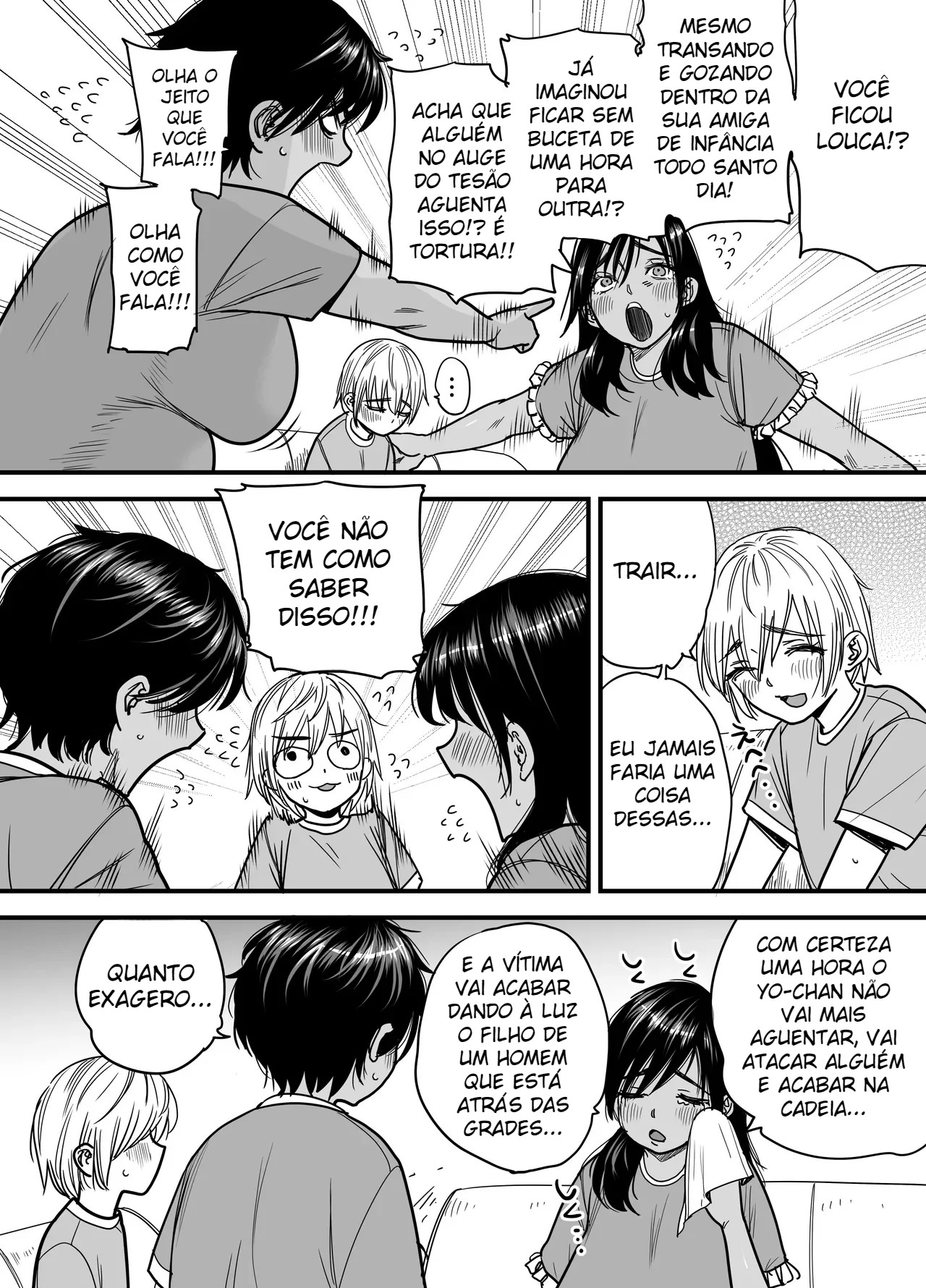 Verão Da Tomboy Morena 3 ~ Versão de Sexo Com a Mamãe Peluda Para Substituir a Nagisa-chan Que Está Grávida ~ - Foto 6