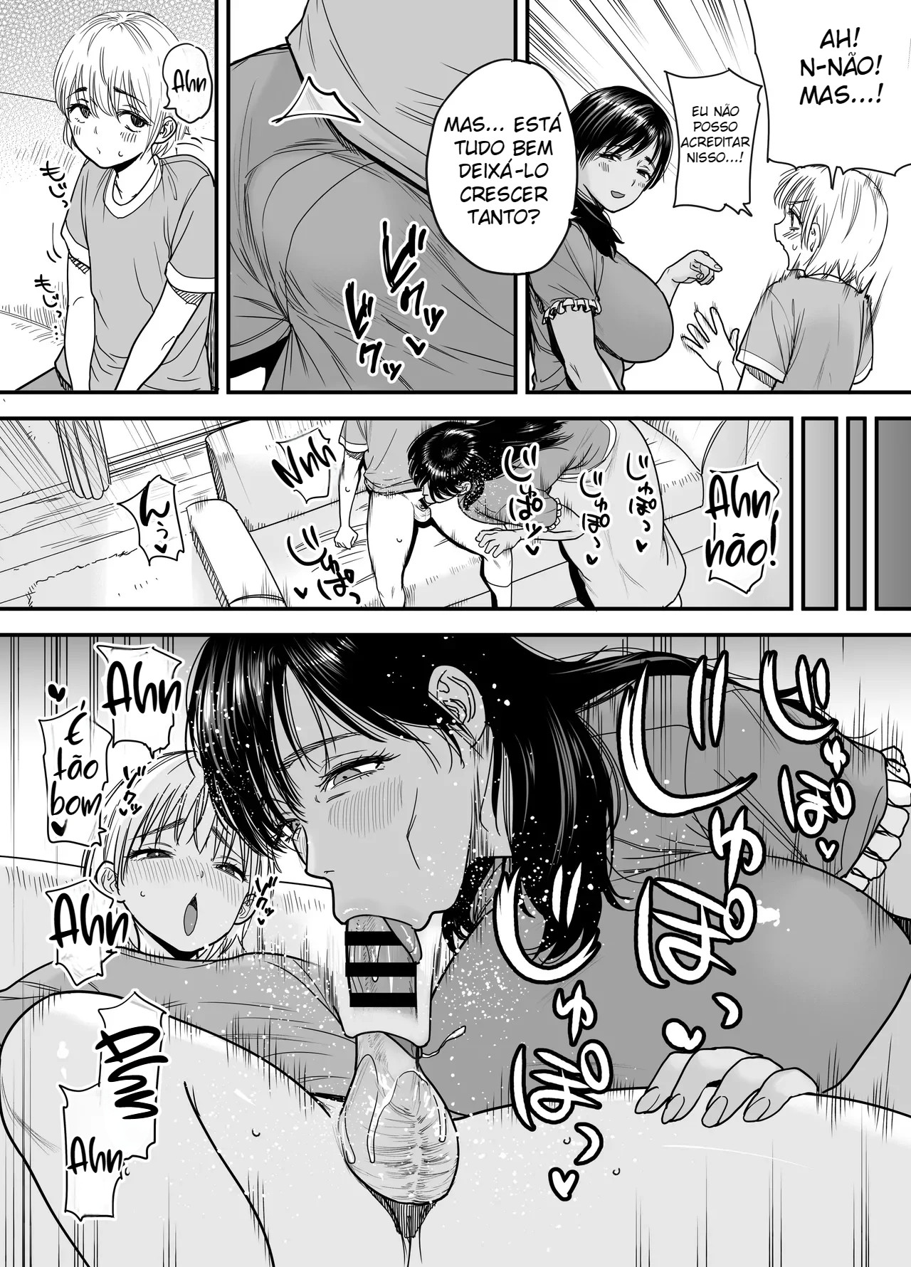 Verão Da Tomboy Morena 3 ~ Versão de Sexo Com a Mamãe Peluda Para Substituir a Nagisa-chan Que Está Grávida ~ - Foto 9