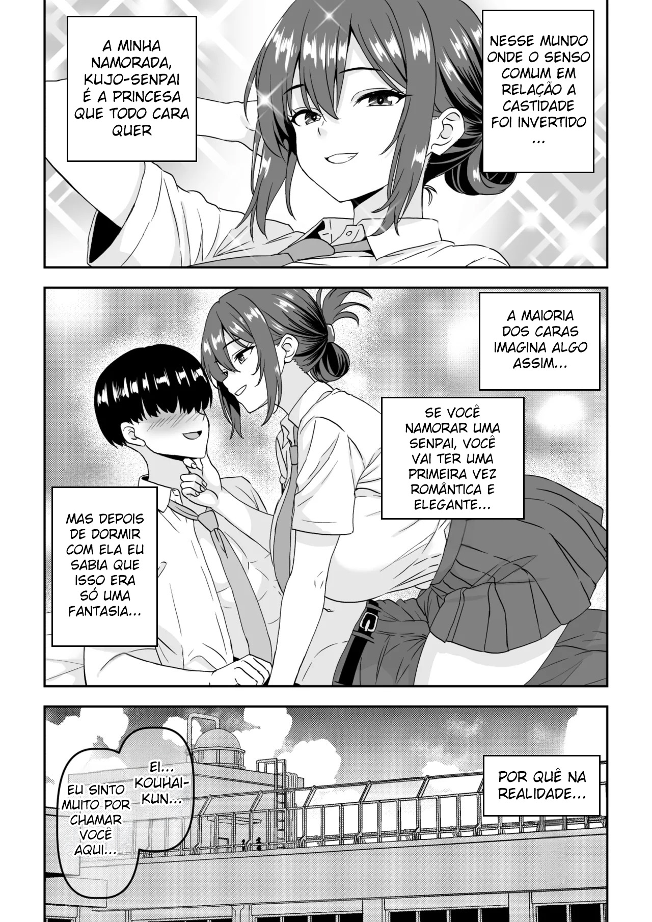 A Senpai Convencida do Tipo Princesa Acaba Sendo Talaricada e Tem O Mental Destruido Pela Himeno-Senpai - Foto 2