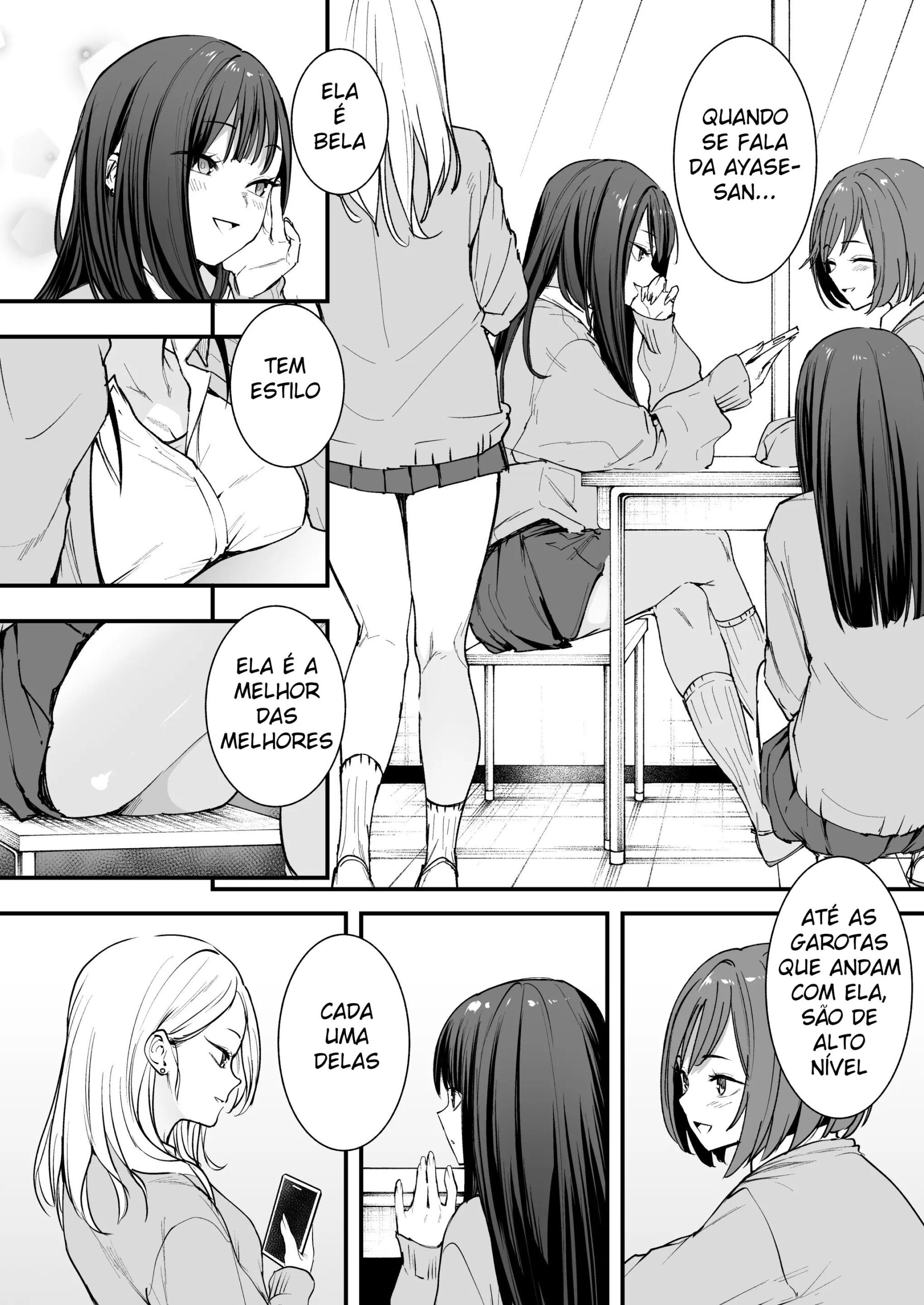 A História de Como Eu, Um Otaku, Consegui Foder Uma Gyaru Super Popular - Foto 4