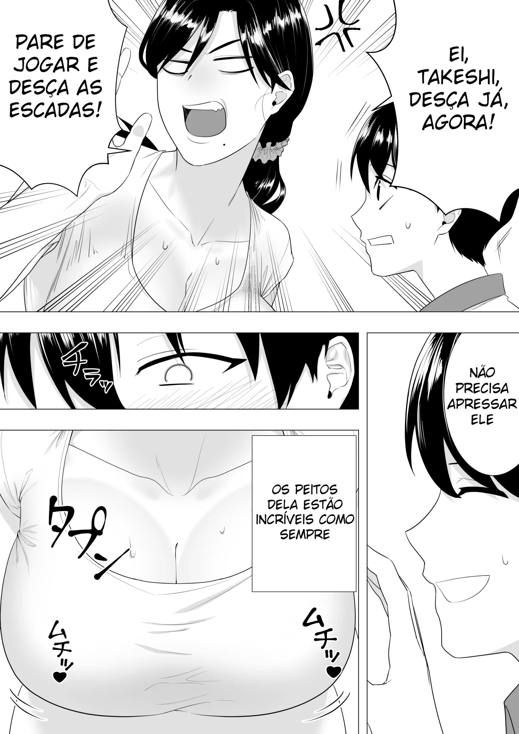 A Mãe Corajosa ~ Até a Mamãe Voraz Sucumbir Ao Meu Pau Grande ~ - Foto 4