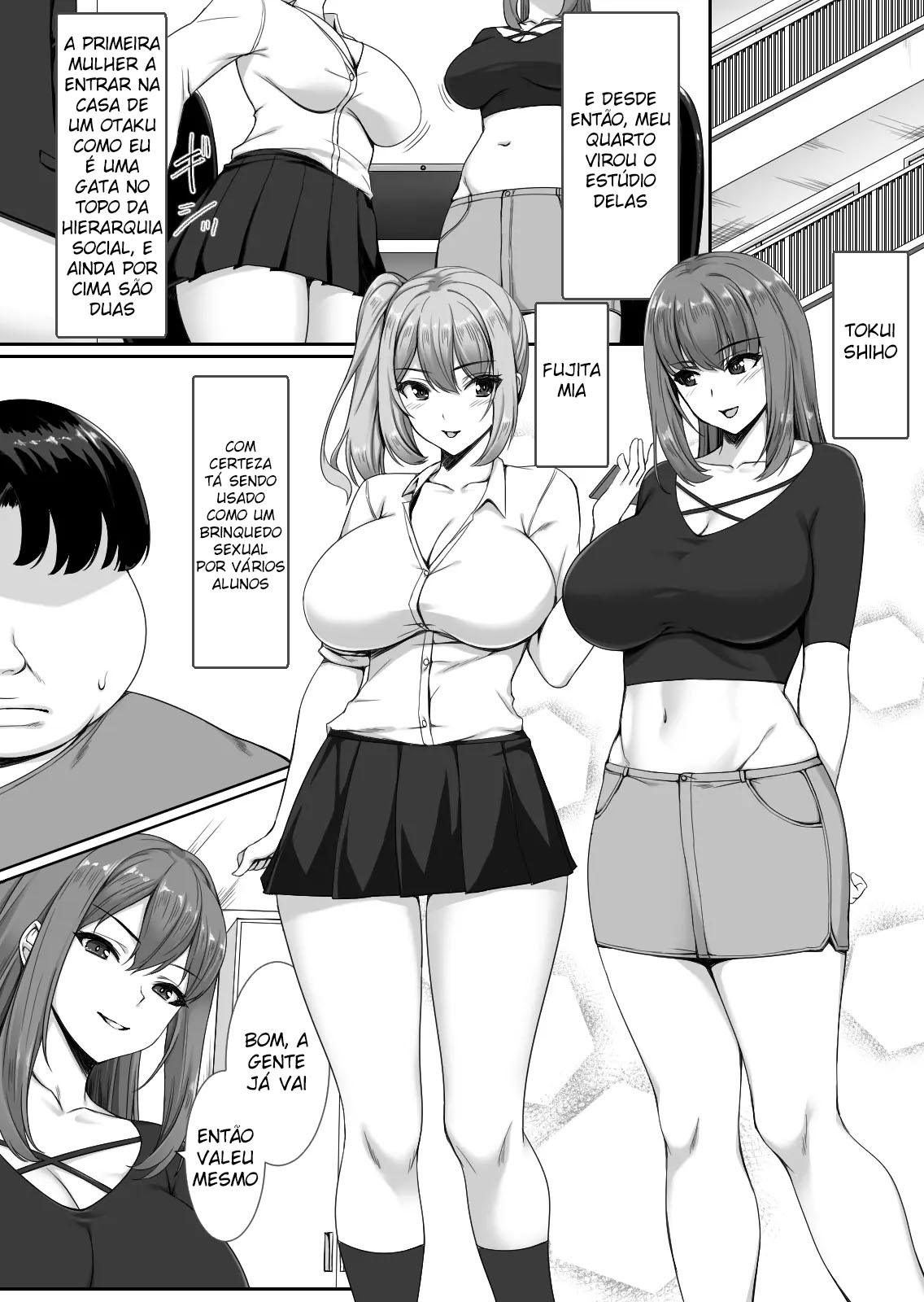O Motivo Pelo Qual Uma Streamer Gyaru Famosa e Peituda Vai Até O Quarto De Um Otaku Que Não Faz Sucesso Com Mulheres. - Foto 6