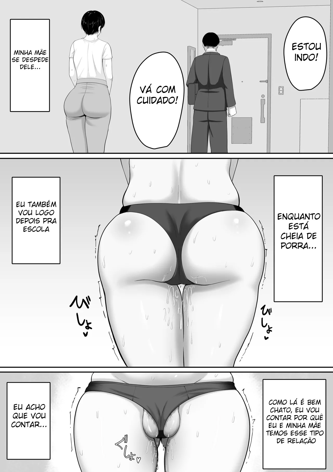 A História de Como Fiz Minha Mãe Peituda E Sexualmente Frustrada, Usar Um Maiô Minúsculo de Brincadeira e Agora Ela Me Deixa Gozar Dentro Dela Todo Dia Na Brincadeira - Foto 7
