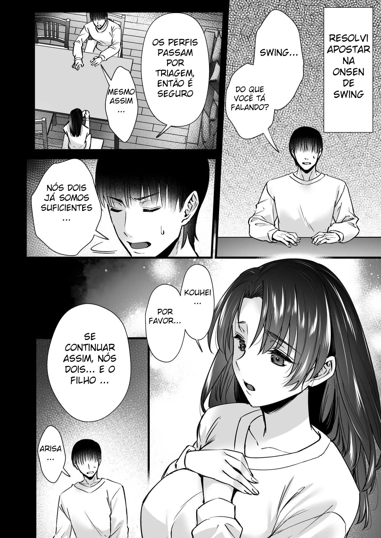 Tão Prazeroso Que Vicia! Troca de Casais Em Um Onsen Entre Um Casal Inocente e Um Casal Mulherengo - Foto 7