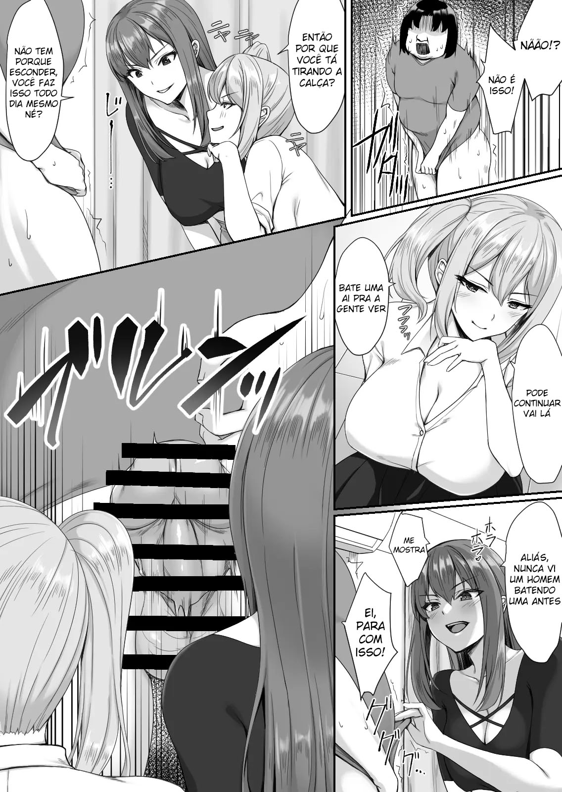 O Motivo Pelo Qual Uma Streamer Gyaru Famosa e Peituda Vai Até O Quarto De Um Otaku Que Não Faz Sucesso Com Mulheres. - Foto 9