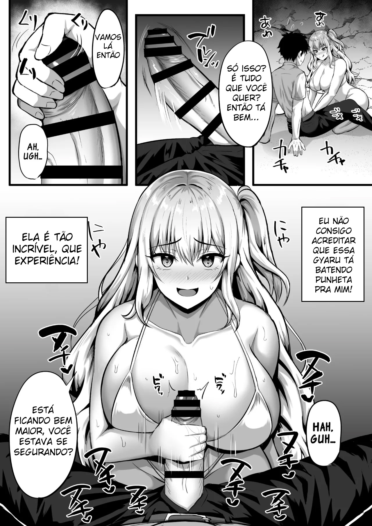 O Diário do Naufrágio da Gyaru e Eu ~ Vivendo Um Romance Grudento Só Nós Dois Em Uma Ilha Deserta ~ - Foto 9