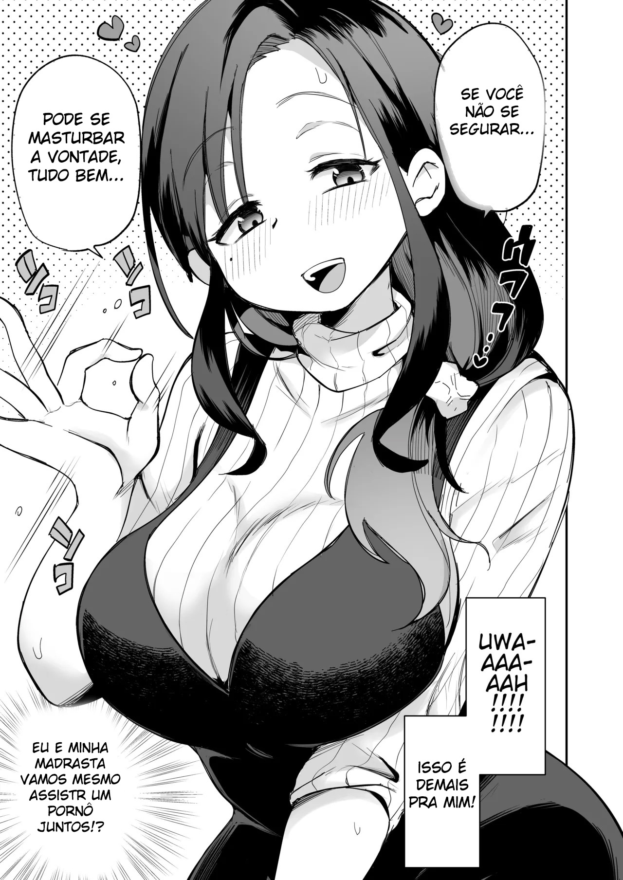Assistindo Pornô Com Minha Madrasta Insistente ~ A Primeira Vez ~ - Foto 10