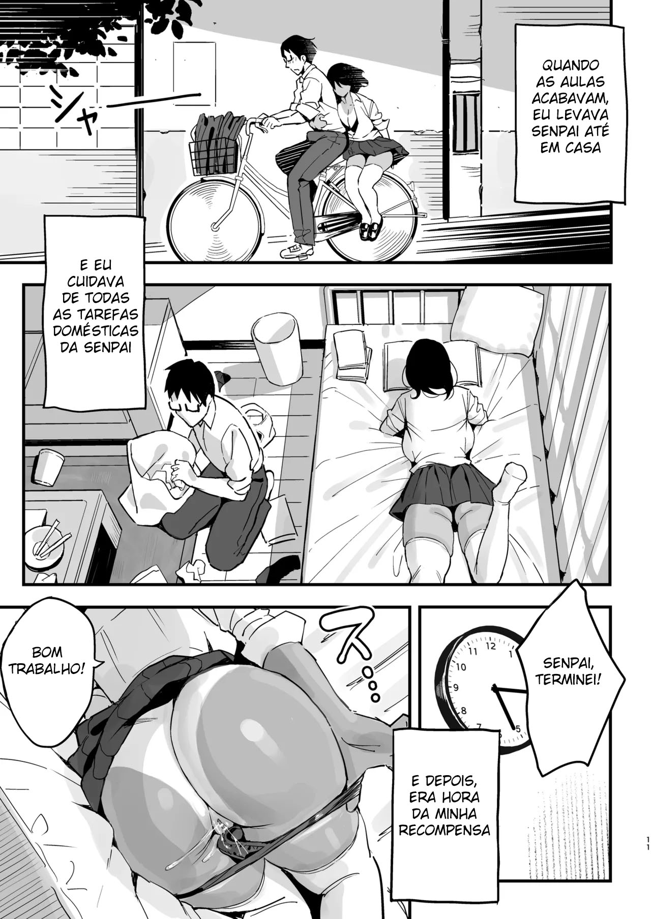 As Senpais Que Me Emprestam Suas Bucetas - Foto 10