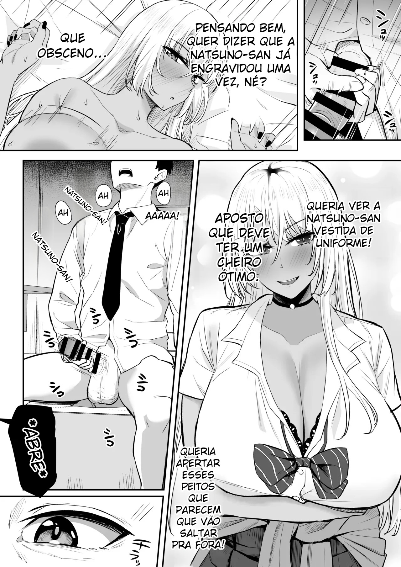 Minha Sogra É Uma Gyaru Pervertida Que Quer O Meu Pau - Foto 10