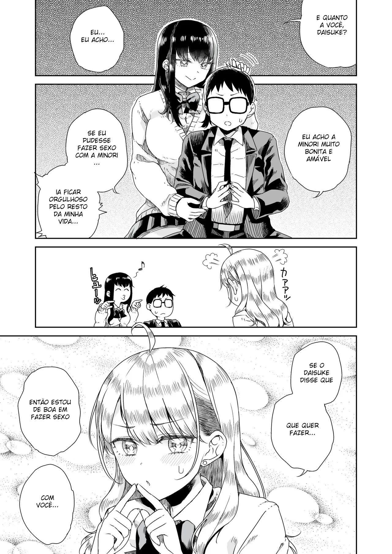 Otagal ~Perdendo A Virgindade Com Uma Gyaru Loira e Outra Morena Que São Gentis Com Otakus~ - Foto 10