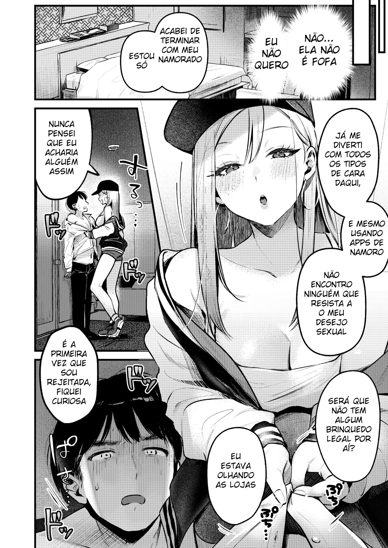 Um Assalariado Viciado em Masturbação Vira Brinquedo Sexual de Uma Gyaru - Foto 11