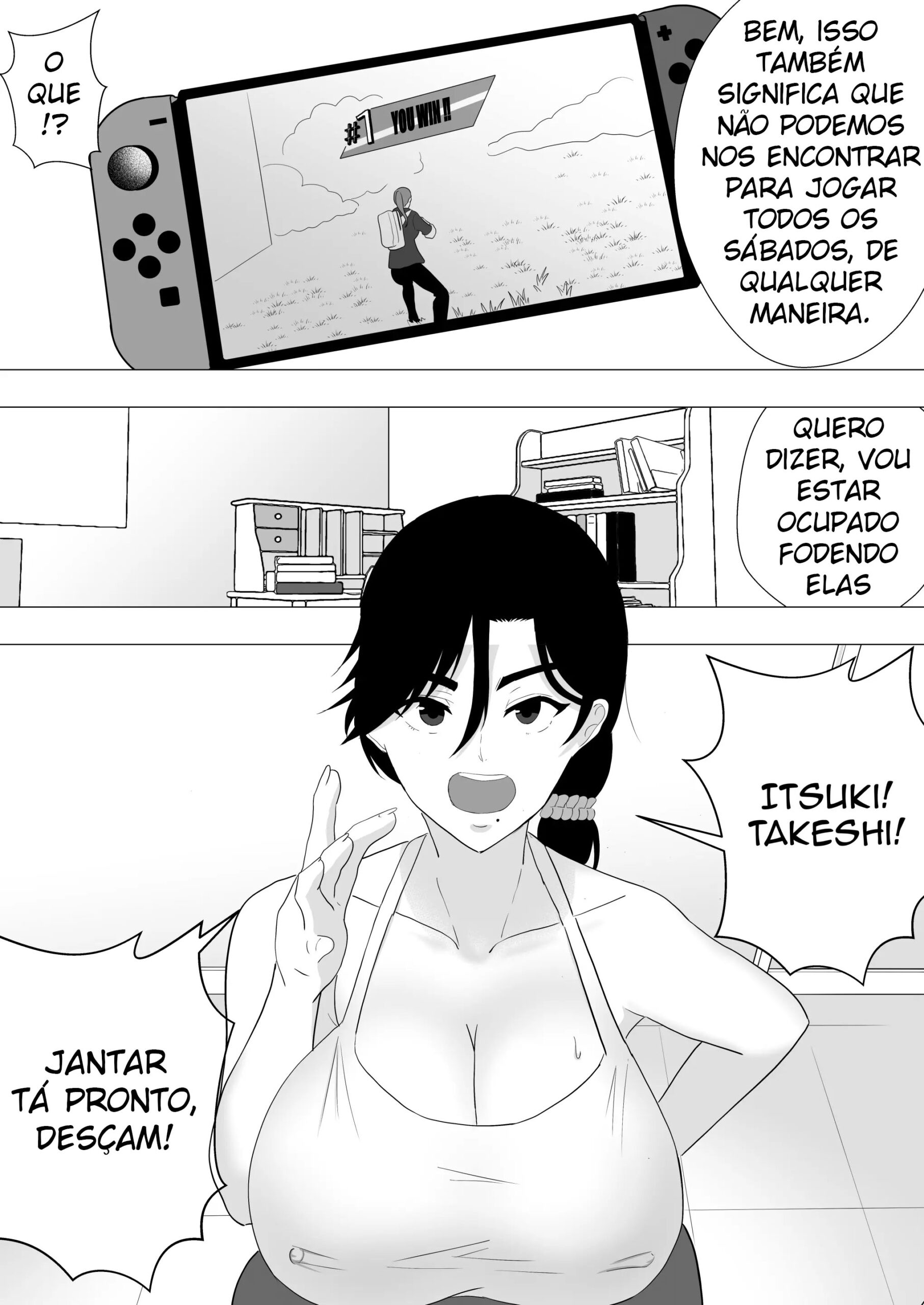 A Mãe Corajosa ~ Até a Mamãe Voraz Sucumbir Ao Meu Pau Grande ~ - Foto 10