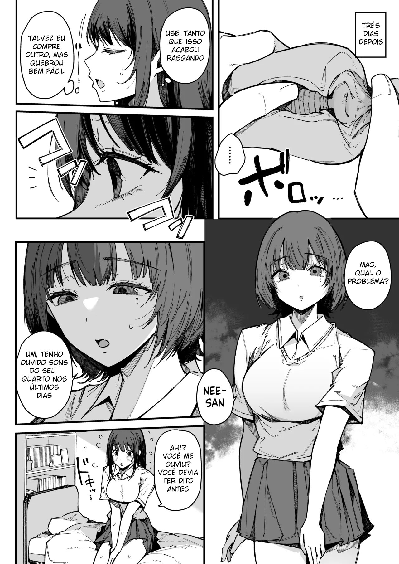 Dependência de Ejaculação com a Onee-chan - Foto 11