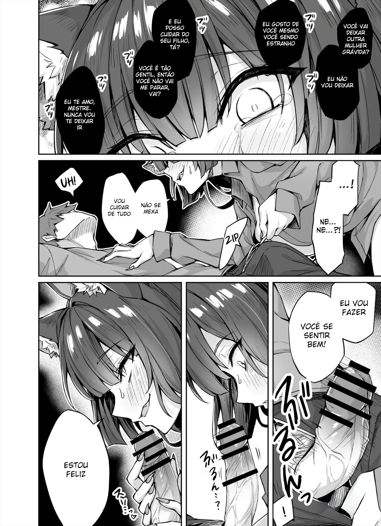 A História Sobre Minha Gata De Estimação Yandere Me Espremendo Até Secar - Foto 11