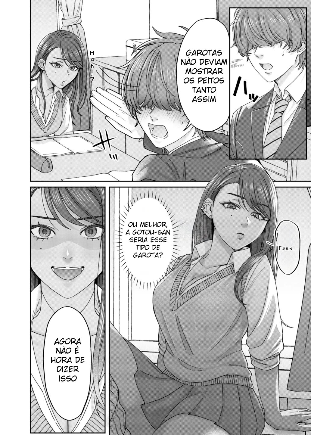 Uma História de Estudar às Escondidas com a Minha Amiga de Inf*** Gyaru - Foto 11