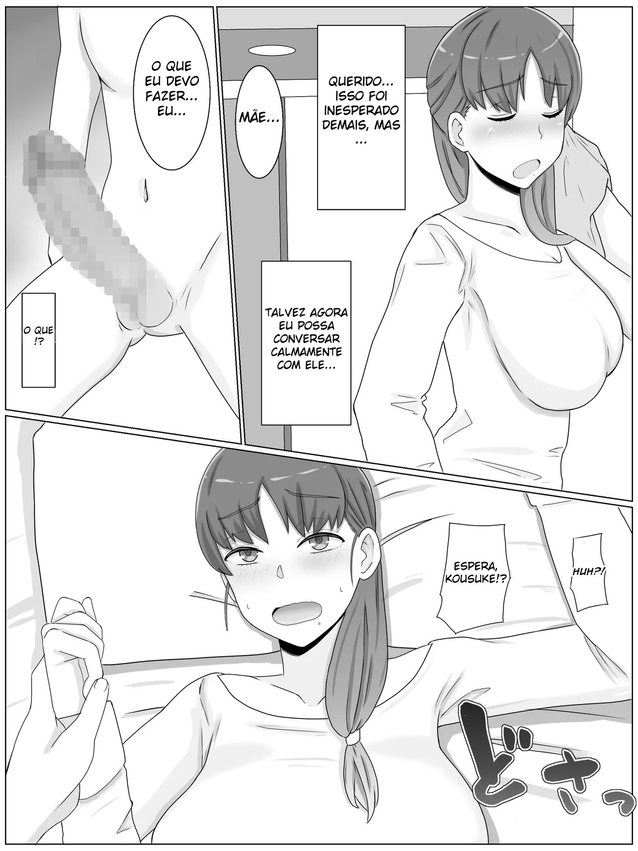 Coisas Que Quero Fazer Com a Mamãe ~ A Mãe Peituda Engravidando Com a Porra do Filho - Foto 12