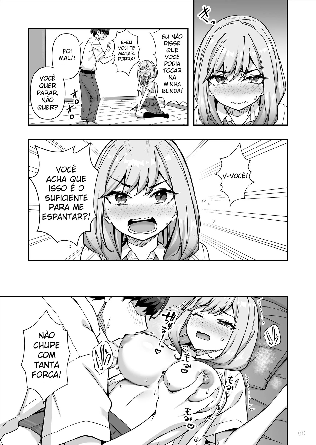 A Gyaru Delinquente Com Quem Eu Fantasio Me Descobriu! - Foto 12
